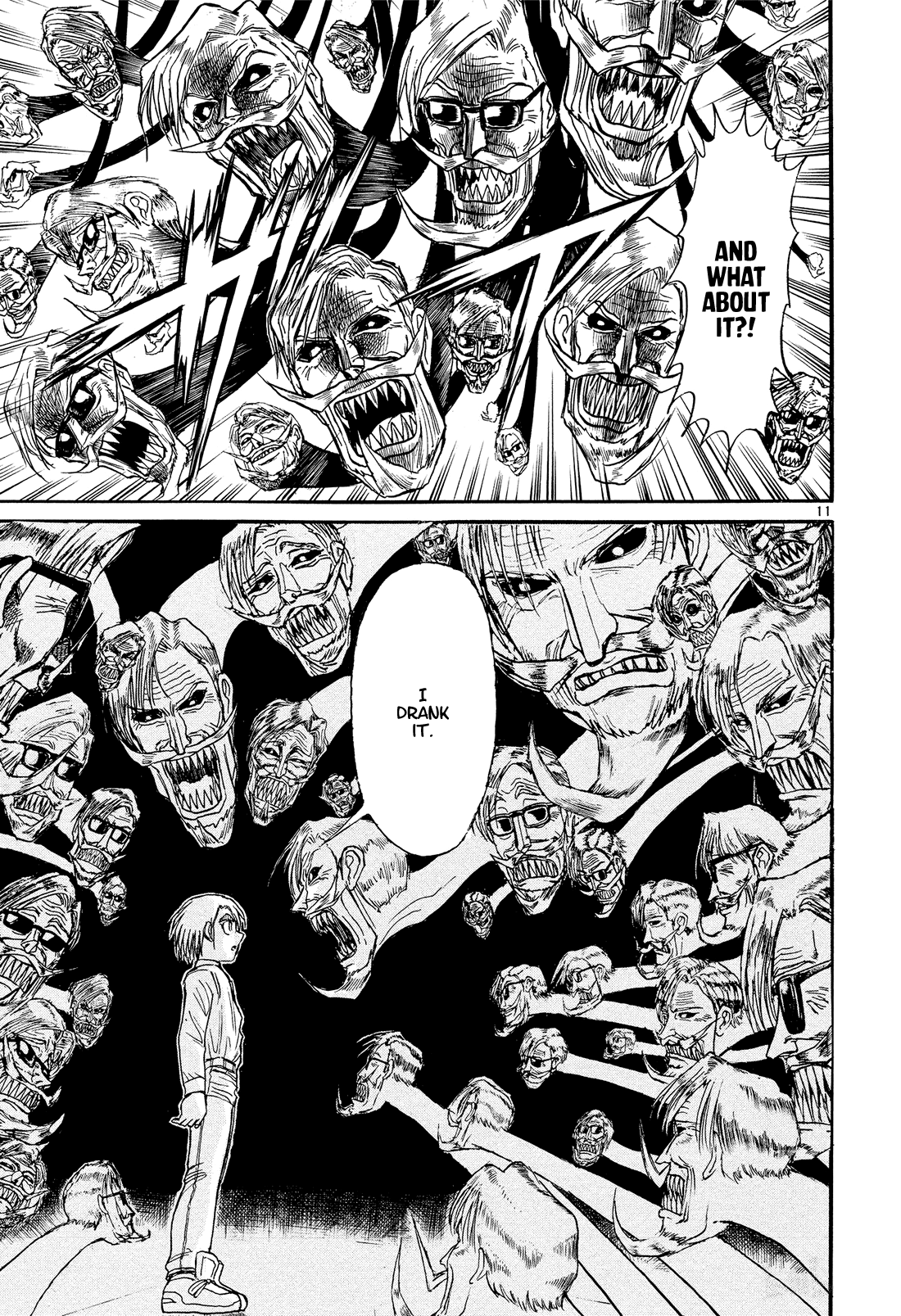 Karakuri Circus Chapter 390 page 10 - Chapter 390: Deus Ex Machina - Act 57 - Countdown: 12 Minutes Left