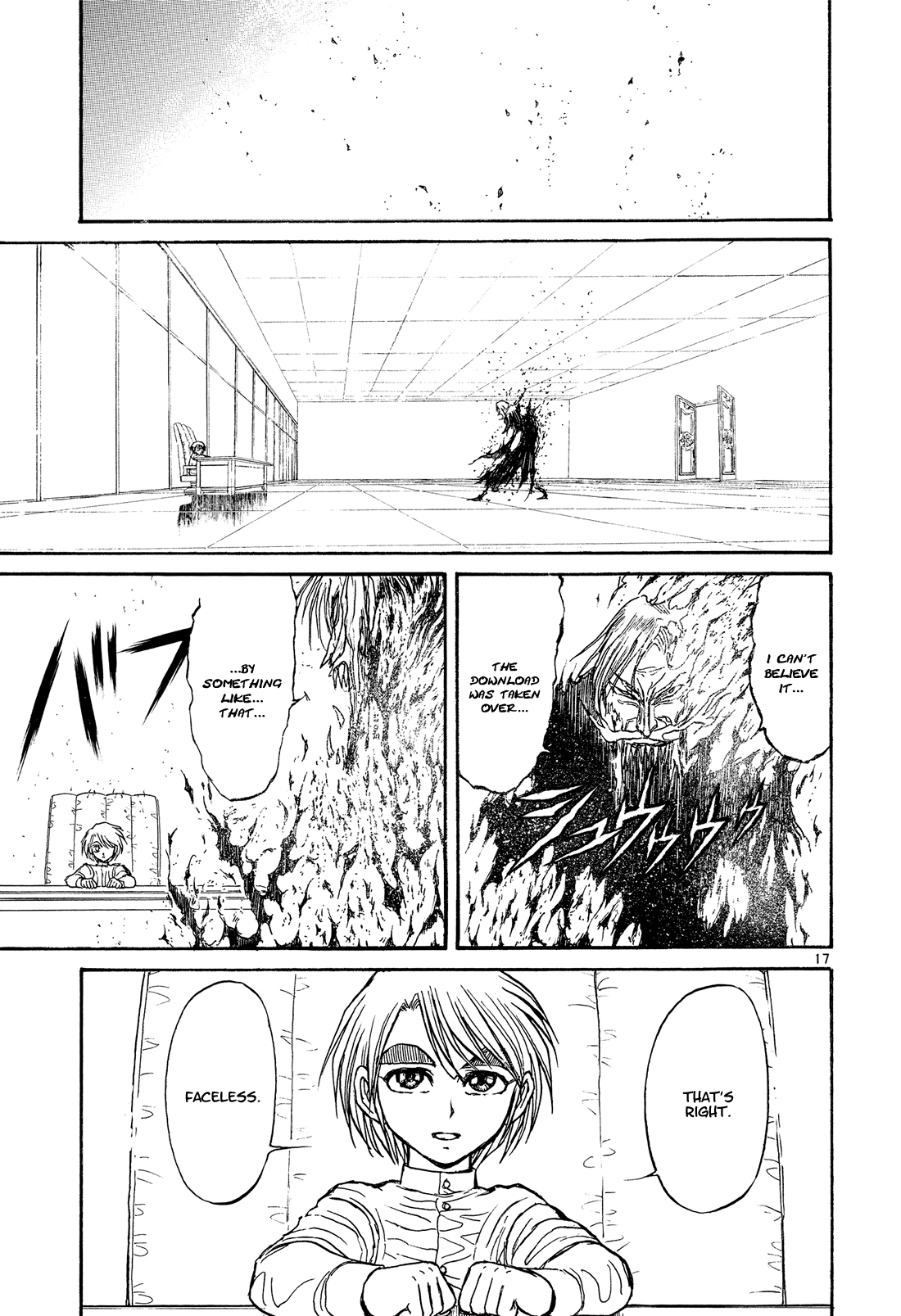 Karakuri Circus Chapter 390 page 15 - Chapter 390: Deus Ex Machina - Act 57 - Countdown: 12 Minutes Left
