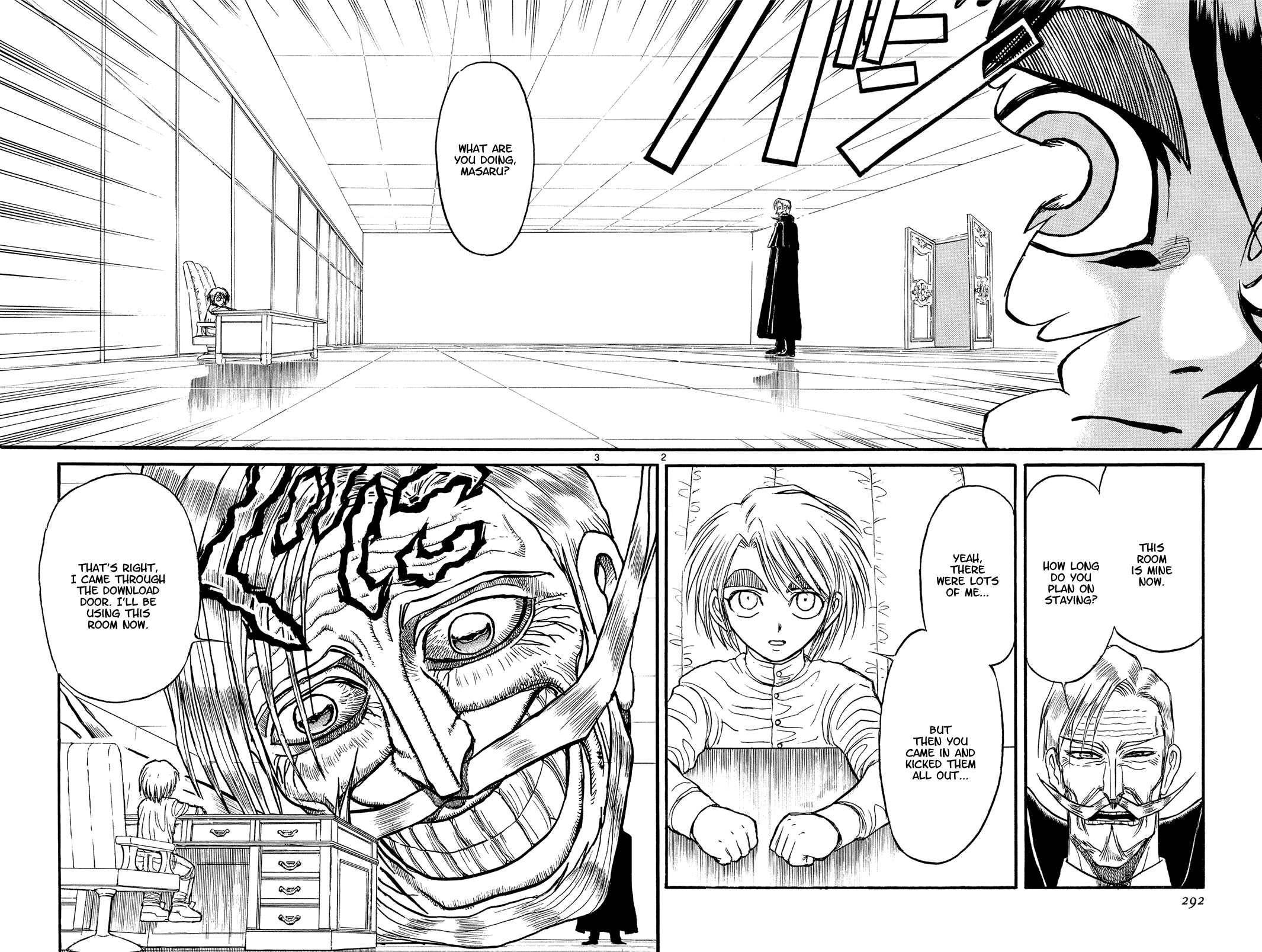 Karakuri Circus Chapter 390 page 2 - Chapter 390: Deus Ex Machina - Act 57 - Countdown: 12 Minutes Left
