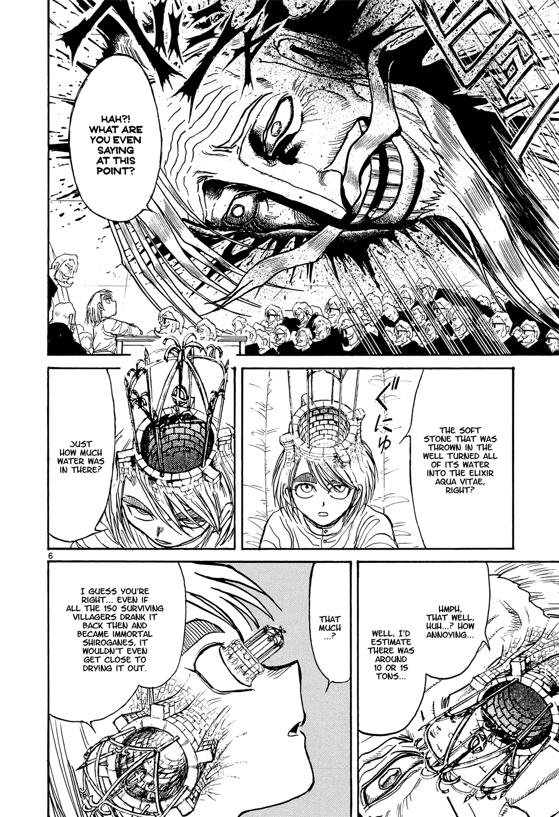 Karakuri Circus Chapter 390 page 5 - Chapter 390: Deus Ex Machina - Act 57 - Countdown: 12 Minutes Left