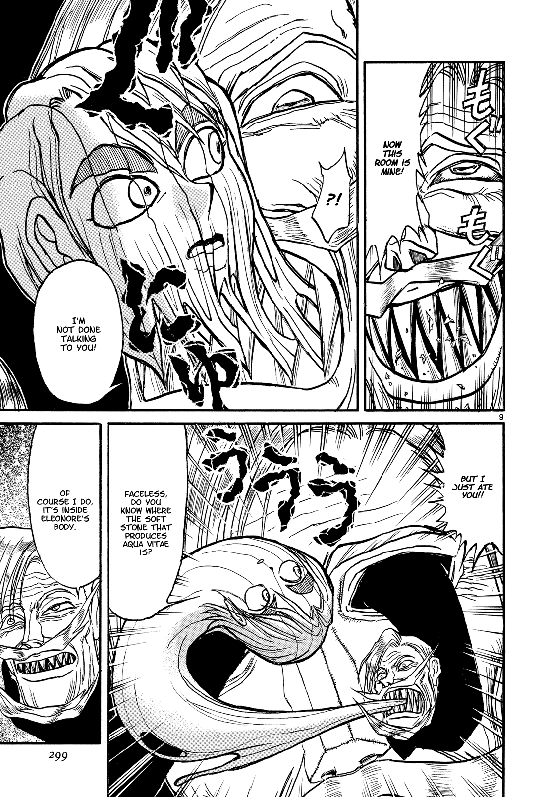 Karakuri Circus Chapter 390 page 8 - Chapter 390: Deus Ex Machina - Act 57 - Countdown: 12 Minutes Left