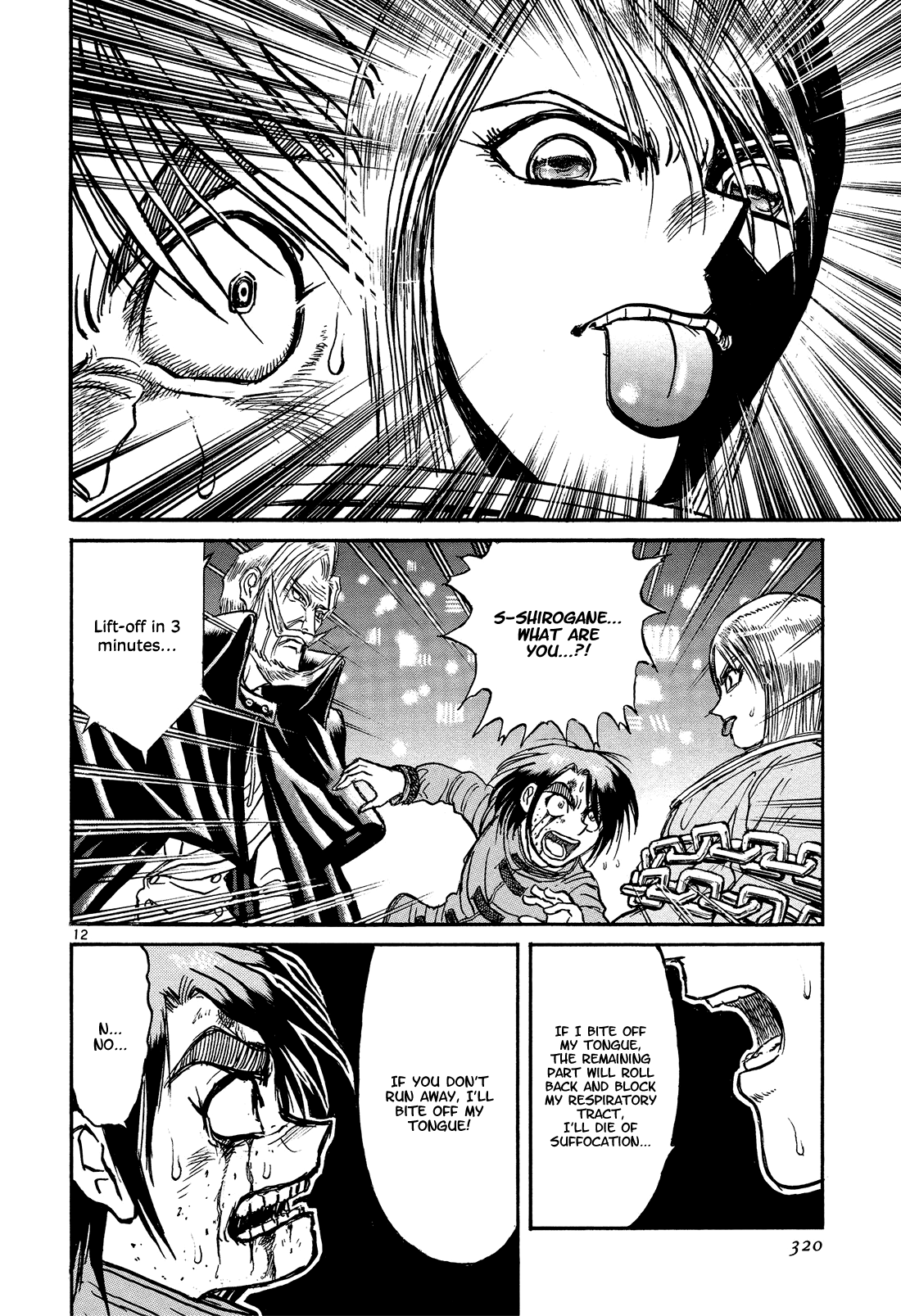Karakuri Circus Chapter 391 page 12 - Chapter 391: Deus Ex Machina - Act 58 - Countdown: 11 Minutes Left