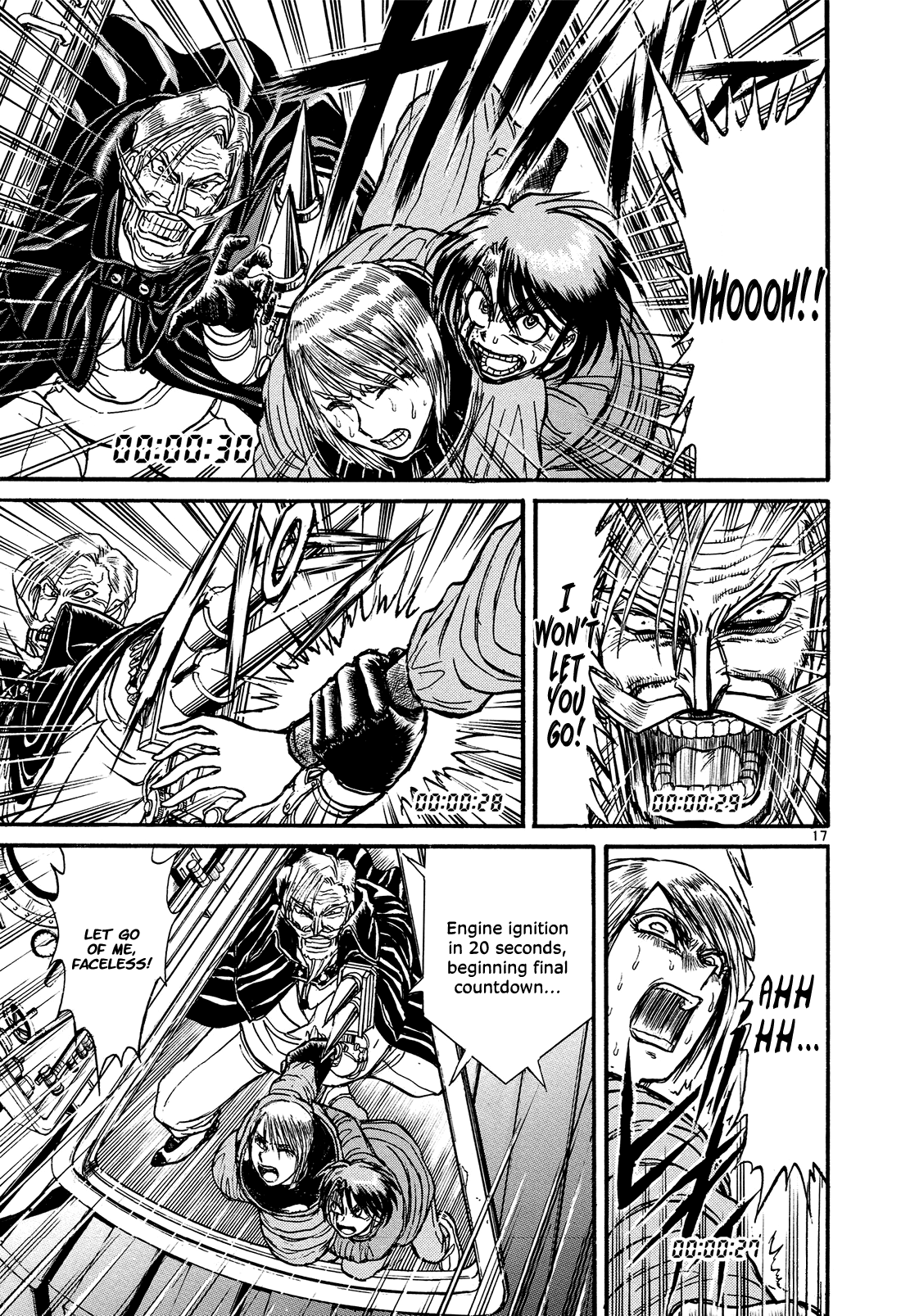 Karakuri Circus Chapter 391 page 17 - Chapter 391: Deus Ex Machina - Act 58 - Countdown: 11 Minutes Left