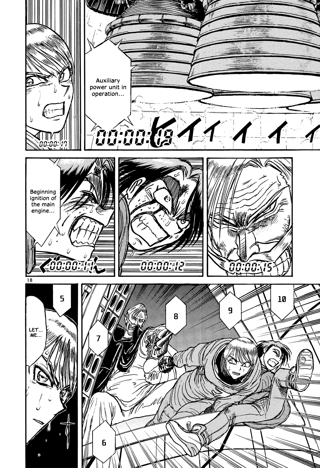 Karakuri Circus Chapter 391 page 18 - Chapter 391: Deus Ex Machina - Act 58 - Countdown: 11 Minutes Left