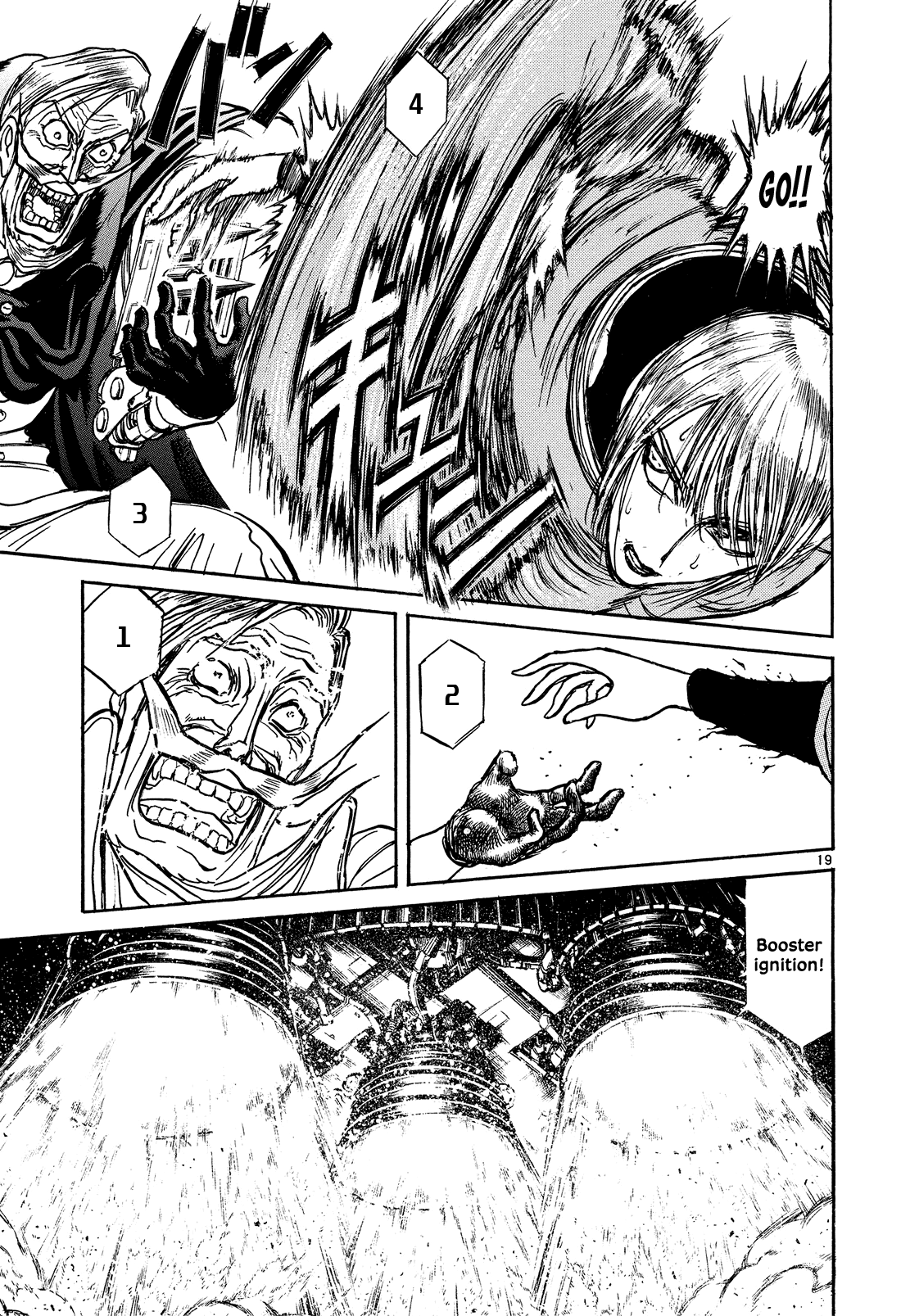 Karakuri Circus Chapter 391 page 19 - Chapter 391: Deus Ex Machina - Act 58 - Countdown: 11 Minutes Left