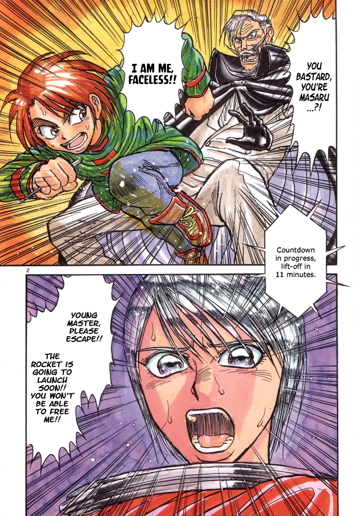 Karakuri Circus Chapter 391 page 2 - Chapter 391: Deus Ex Machina - Act 58 - Countdown: 11 Minutes Left