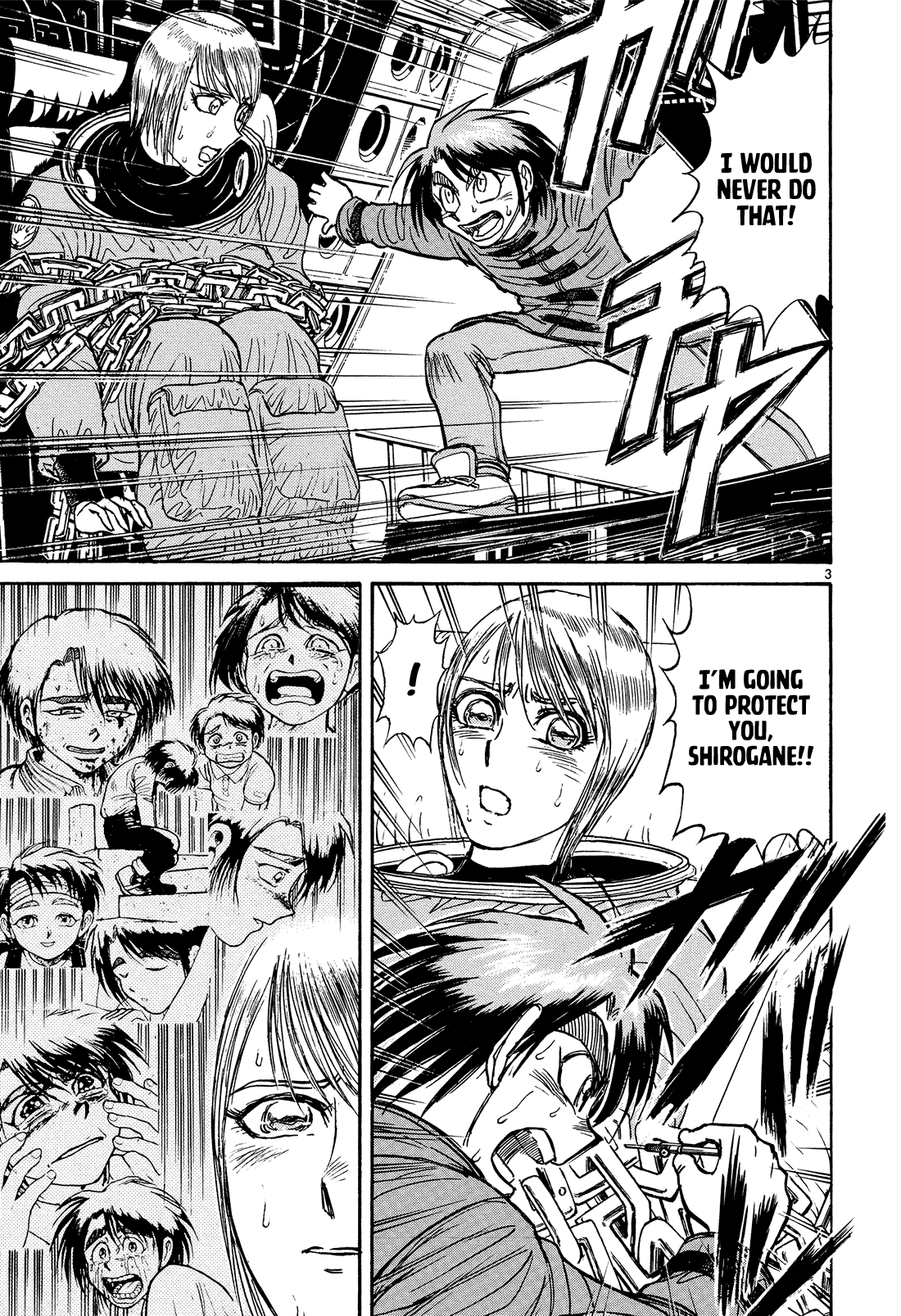 Karakuri Circus Chapter 391 page 3 - Chapter 391: Deus Ex Machina - Act 58 - Countdown: 11 Minutes Left