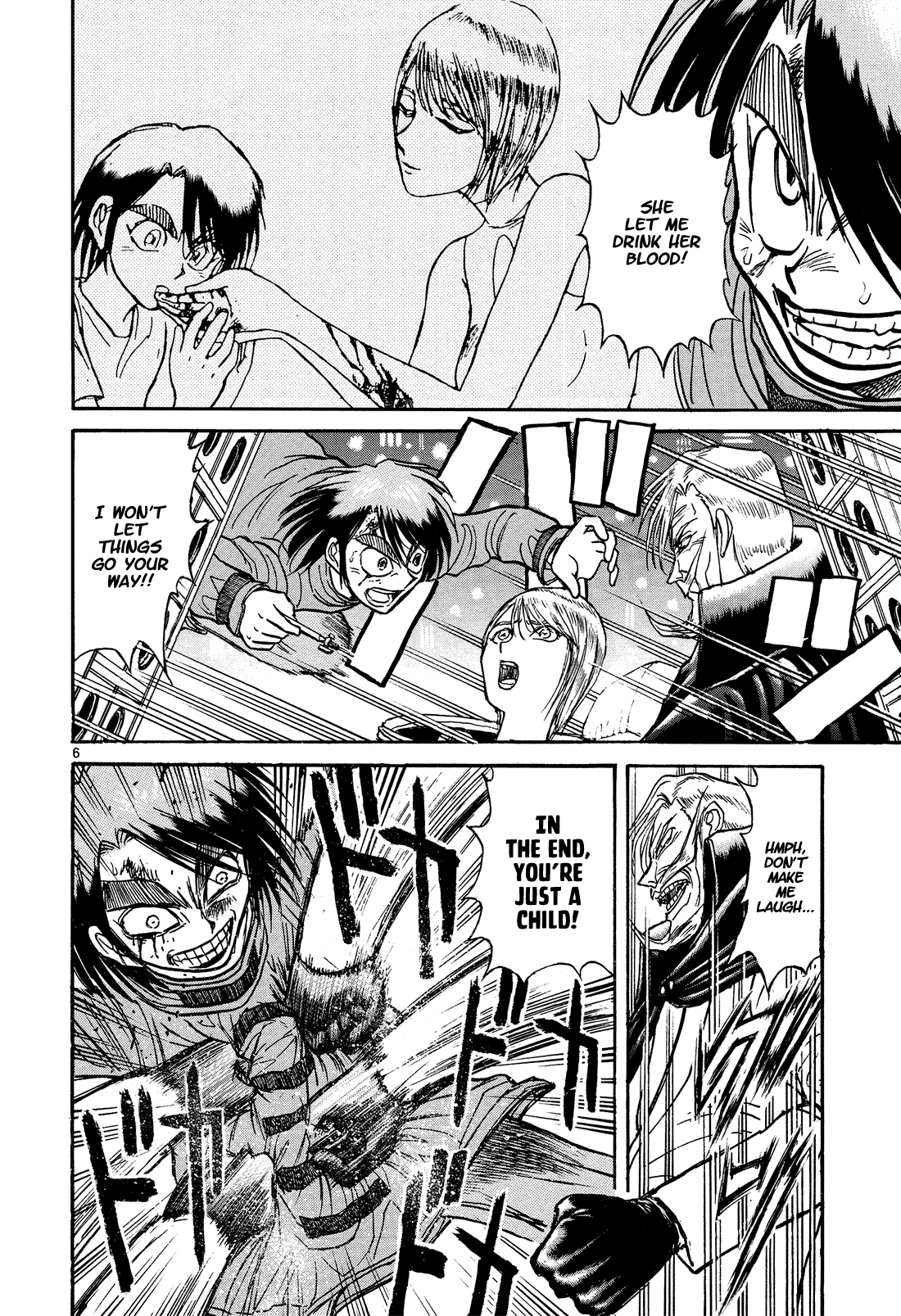 Karakuri Circus Chapter 391 page 6 - Chapter 391: Deus Ex Machina - Act 58 - Countdown: 11 Minutes Left