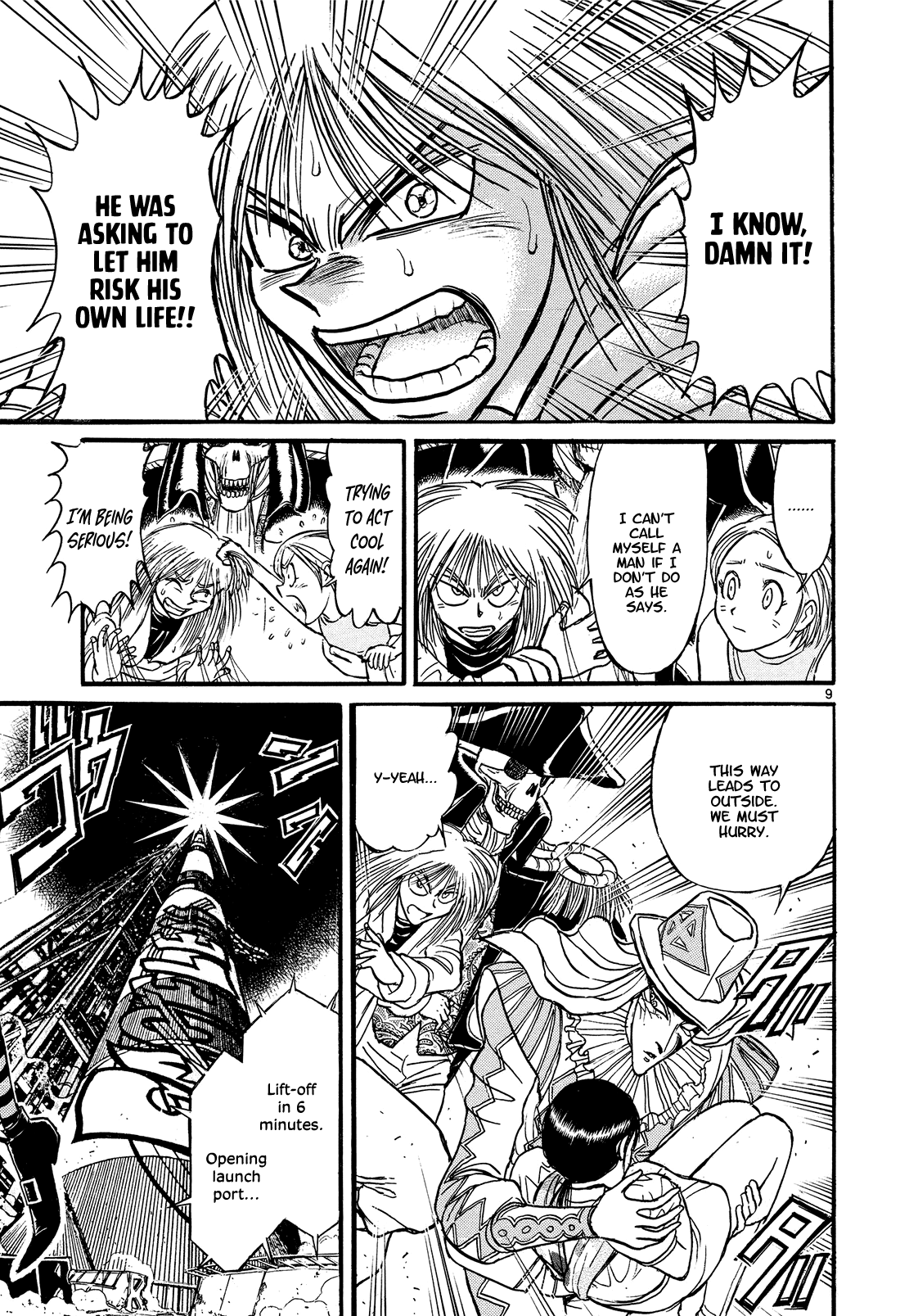 Karakuri Circus Chapter 391 page 9 - Chapter 391: Deus Ex Machina - Act 58 - Countdown: 11 Minutes Left