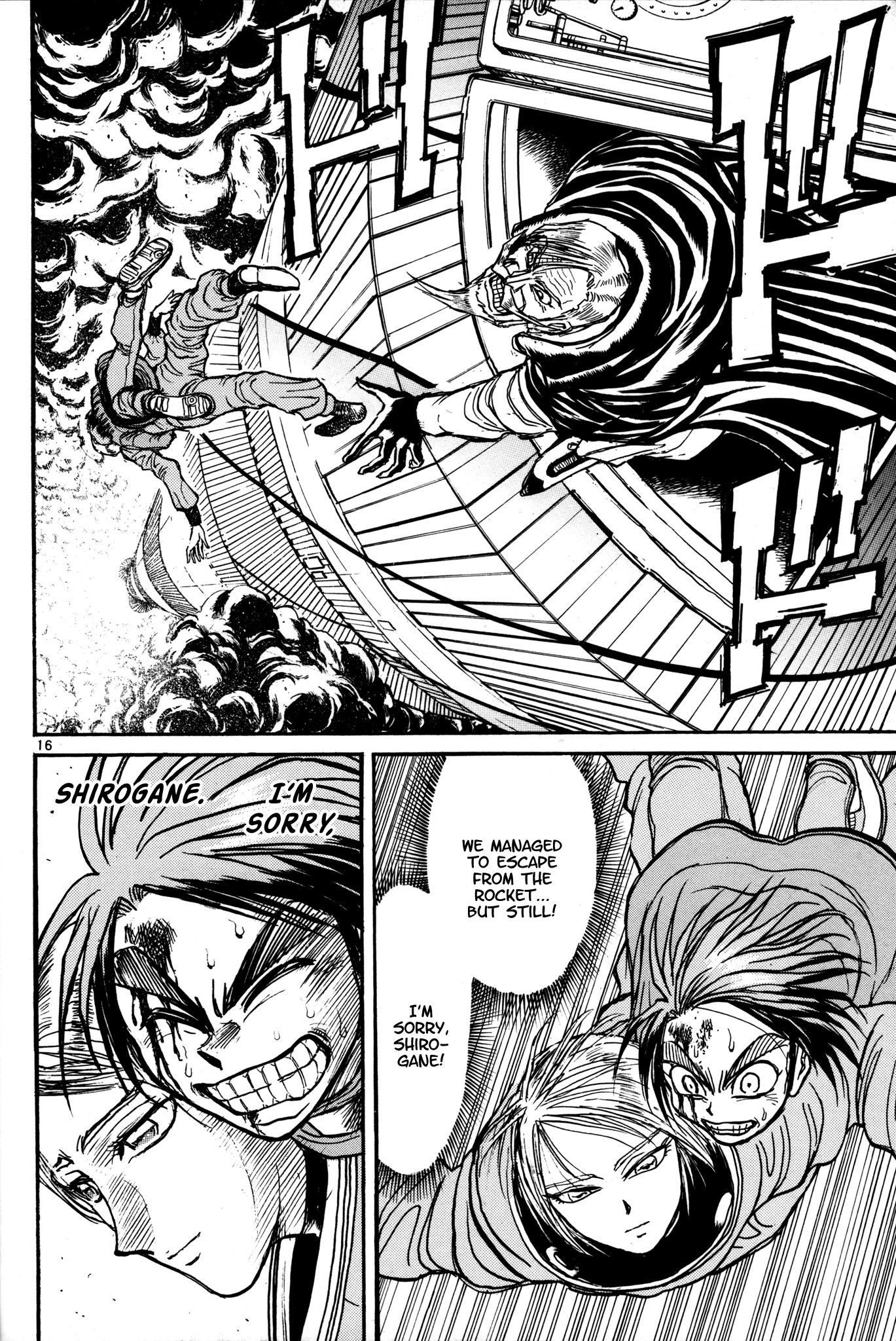 Karakuri Circus Chapter 392 page 16 - Chapter 392: Deus Ex Machina - Act 59 - Columbine vs Diamantina