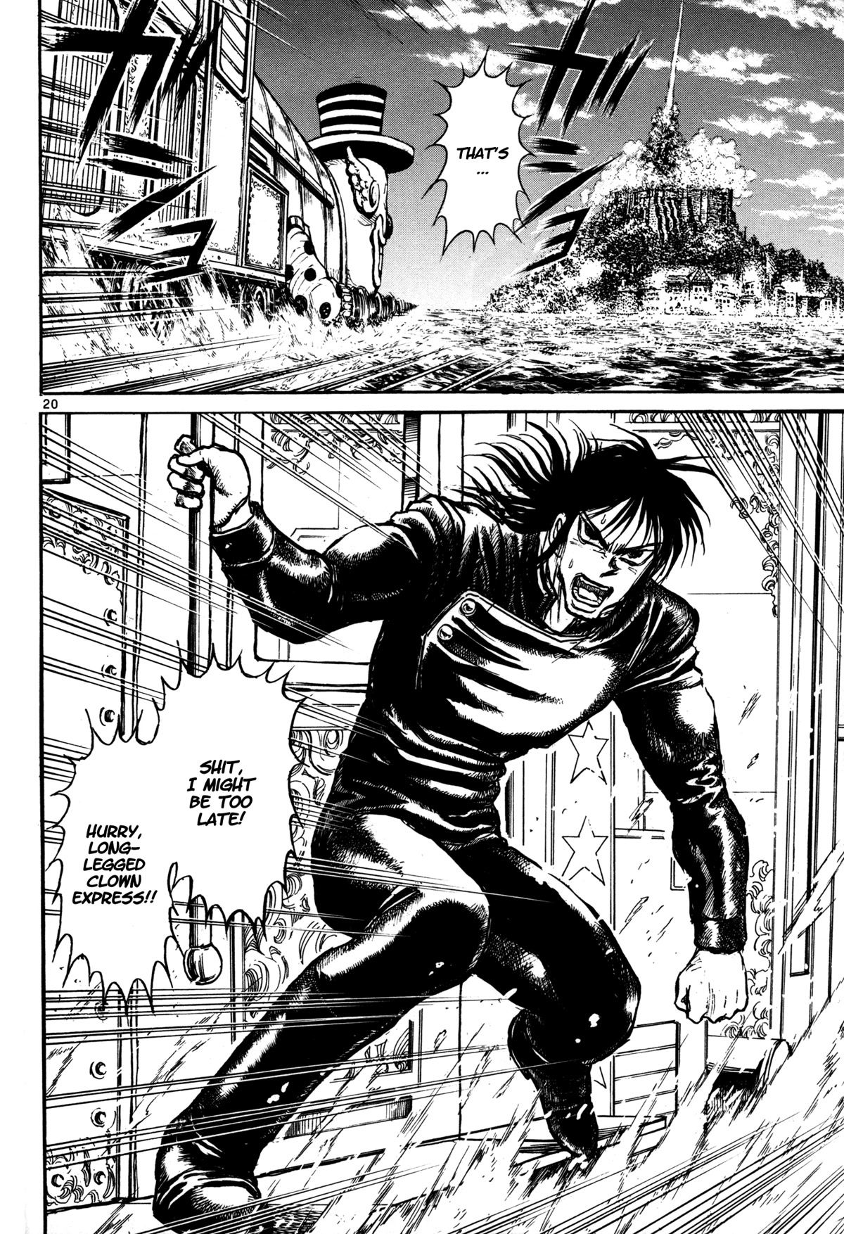 Karakuri Circus Chapter 392 page 20 - Chapter 392: Deus Ex Machina - Act 59 - Columbine vs Diamantina
