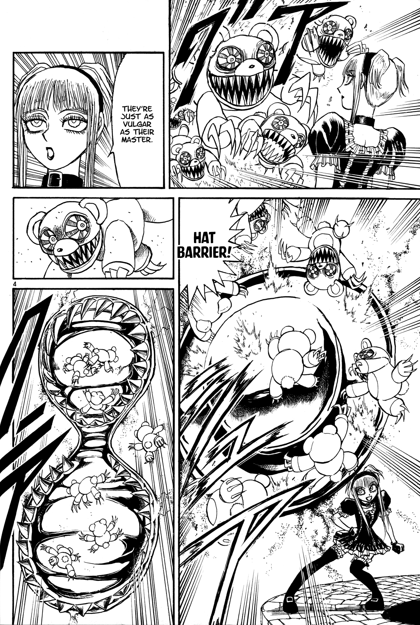Karakuri Circus Chapter 392 page 4 - Chapter 392: Deus Ex Machina - Act 59 - Columbine vs Diamantina