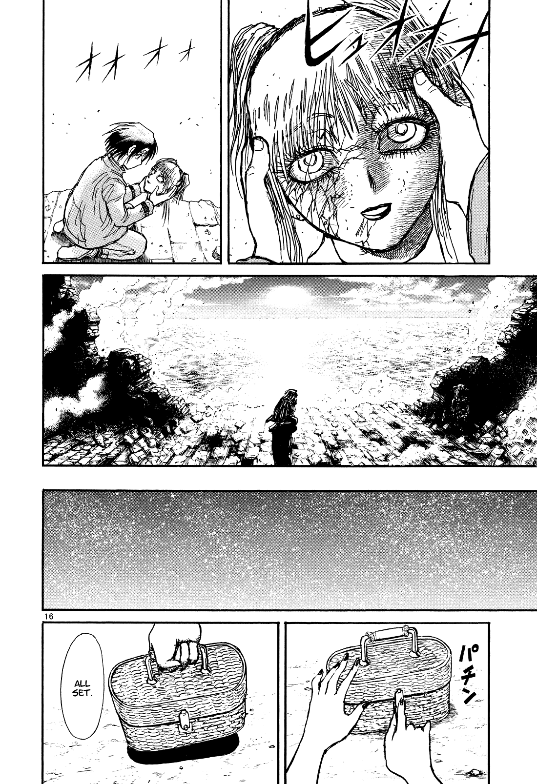 Karakuri Circus Chapter 394 page 16 - Chapter 394: Deus Ex Machina - Act 61 - The Little Piggy Marched On