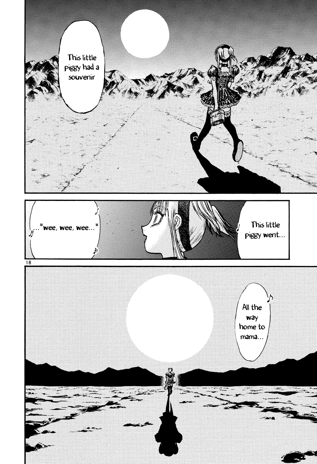 Karakuri Circus Chapter 394 page 18 - Chapter 394: Deus Ex Machina - Act 61 - The Little Piggy Marched On