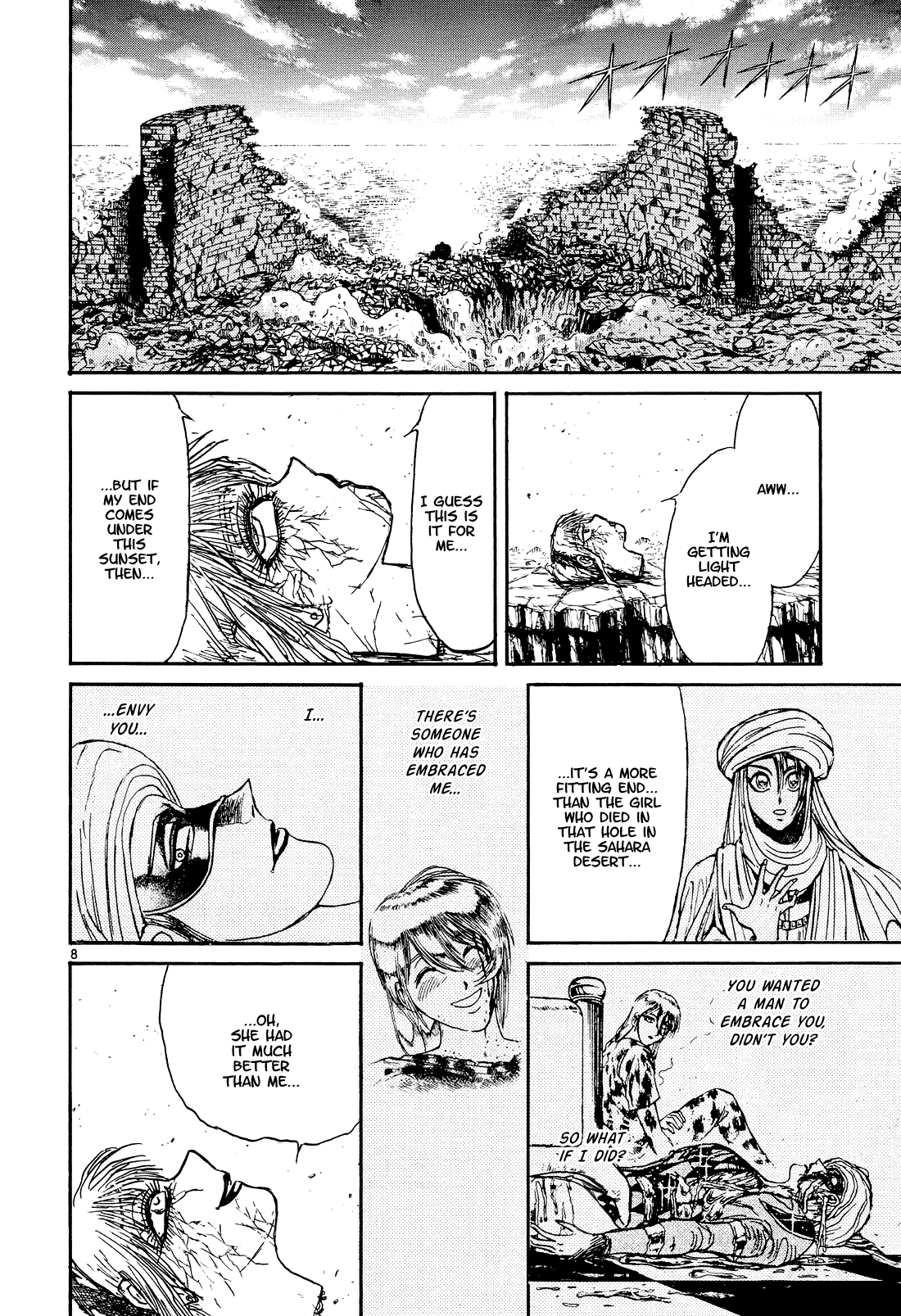 Karakuri Circus Chapter 394 page 8 - Chapter 394: Deus Ex Machina - Act 61 - The Little Piggy Marched On