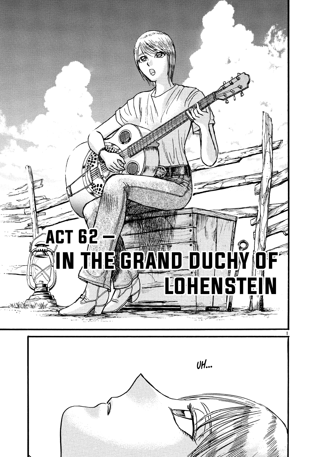 Karakuri Circus Chapter 395 page 1 - Chapter 395: Deus Ex Machina - Act 62 - In The Grand Duchy of Lohenstein