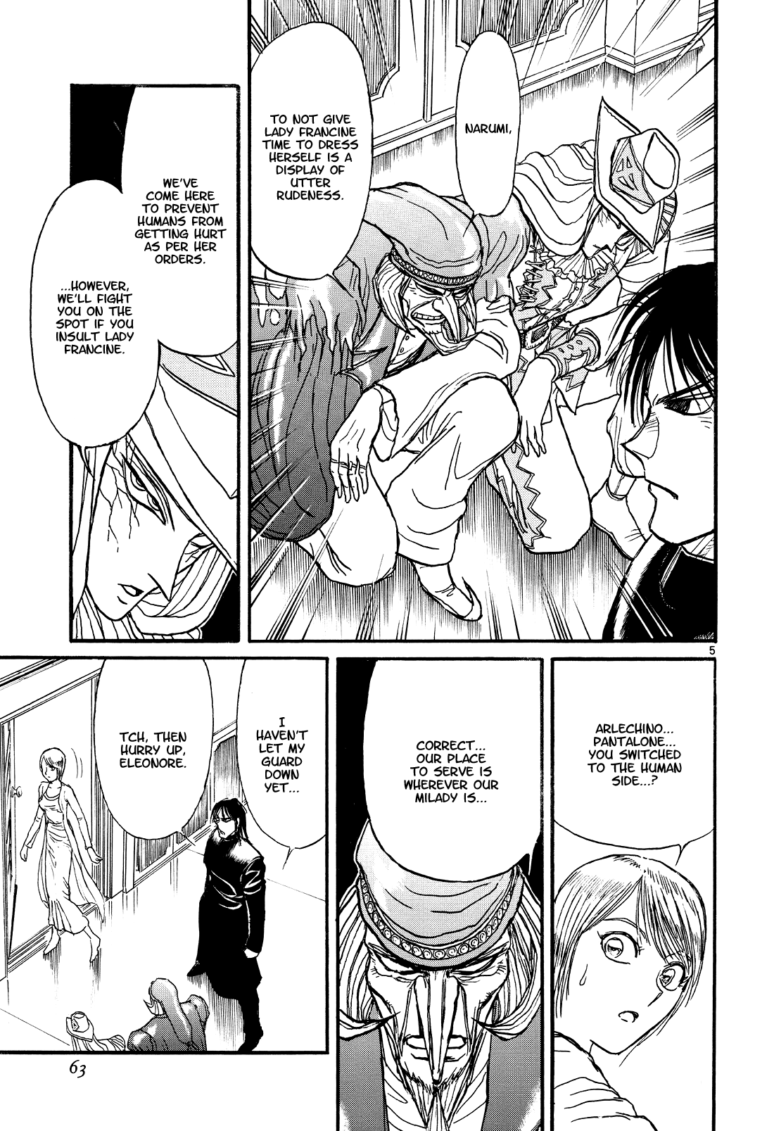 Karakuri Circus Chapter 395 page 5 - Chapter 395: Deus Ex Machina - Act 62 - In The Grand Duchy of Lohenstein