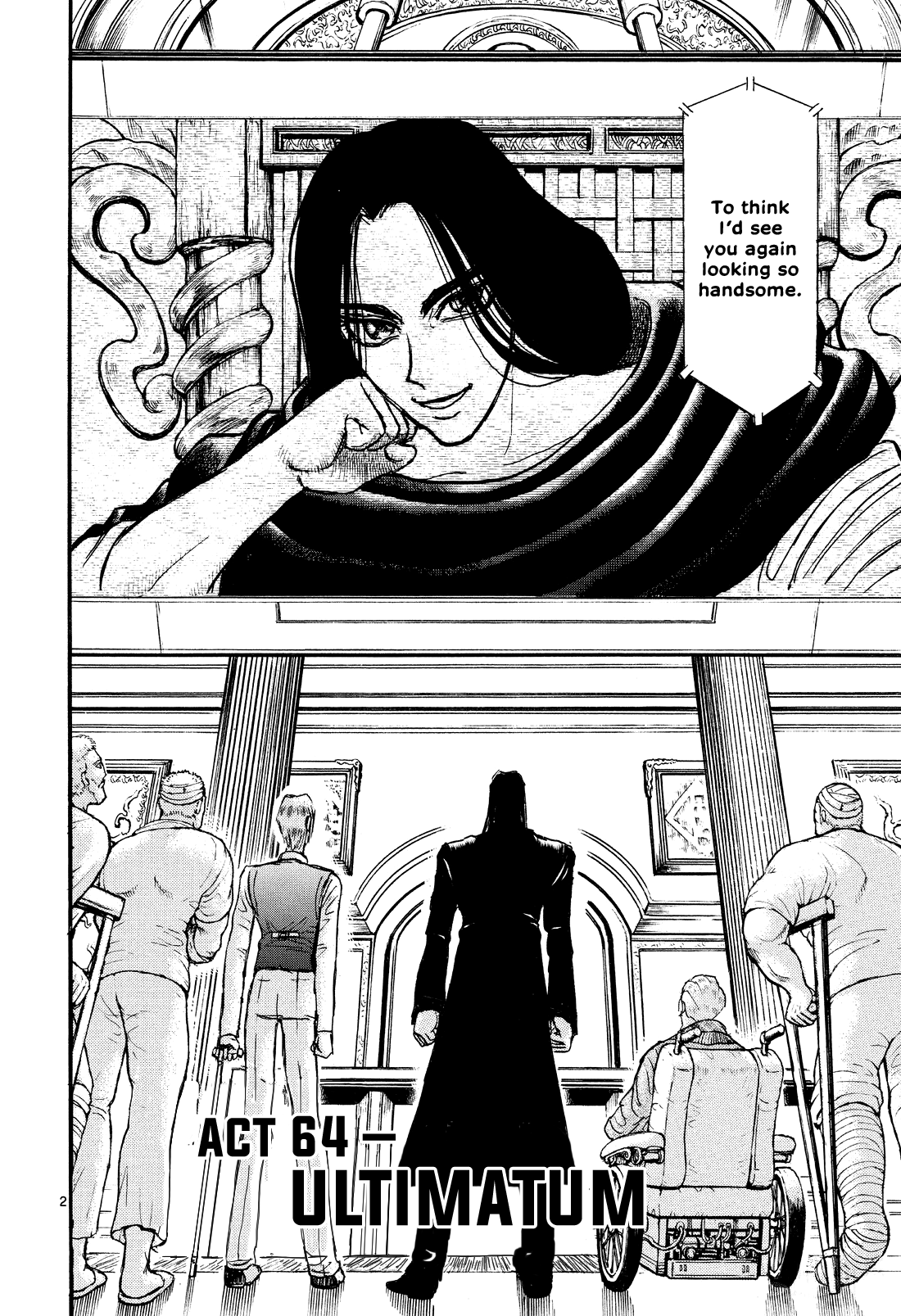 Karakuri Circus Chapter 397 page 2 - Chapter 397: Deus Ex Machina - Act 64 - Ultimatum