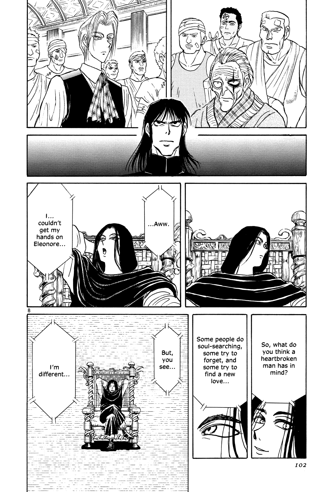 Karakuri Circus Chapter 397 page 8 - Chapter 397: Deus Ex Machina - Act 64 - Ultimatum