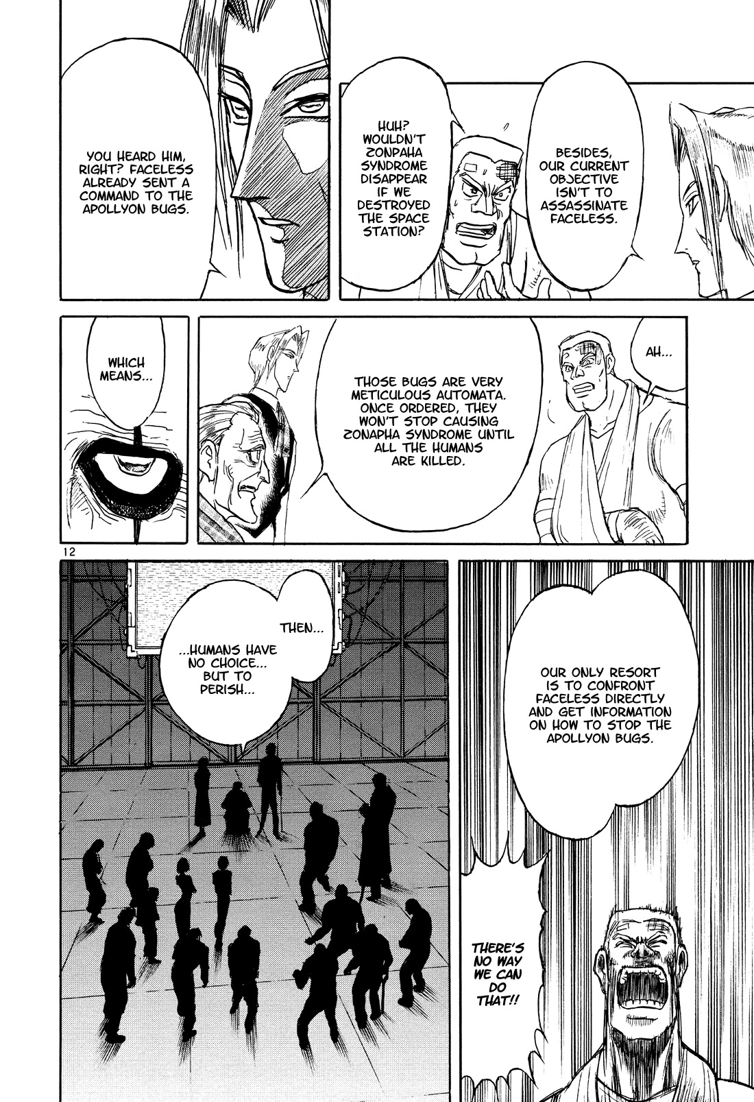 Karakuri Circus Chapter 398 page 12 - Chapter 398: Deus Ex Machina - Act 65 - Fou's Plan
