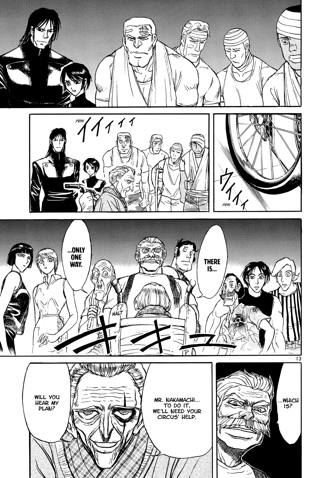 Karakuri Circus Chapter 398 page 13 - Chapter 398: Deus Ex Machina - Act 65 - Fou's Plan
