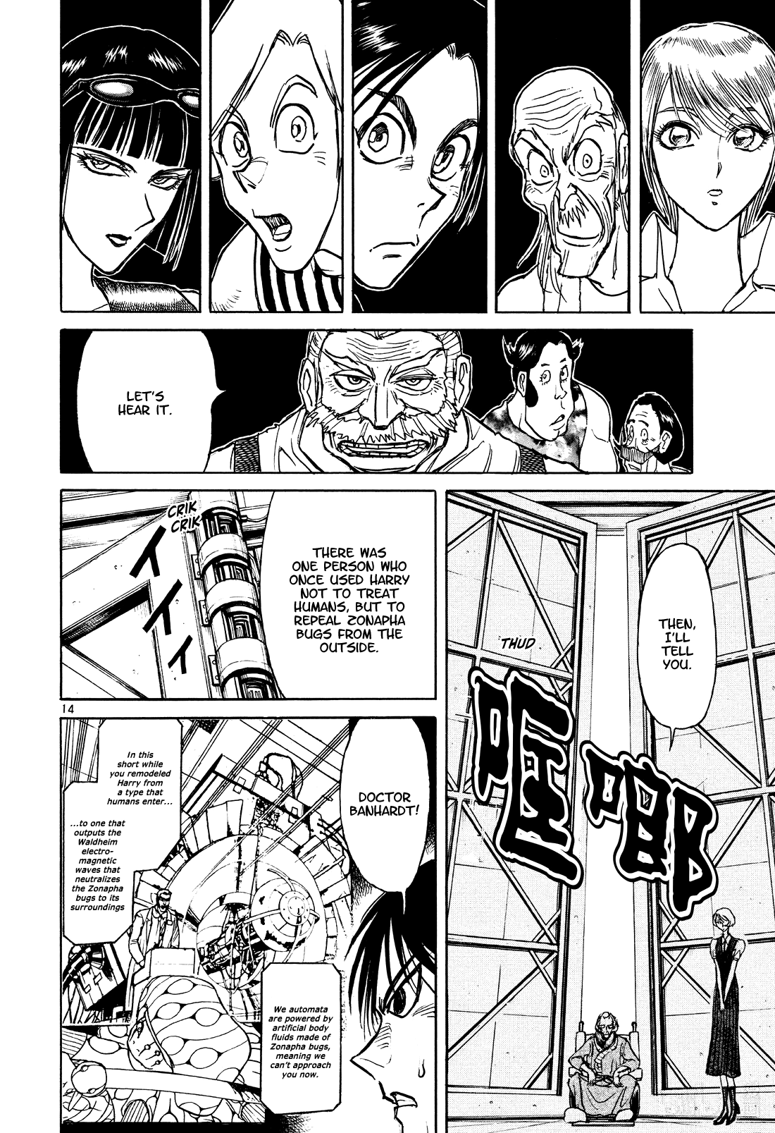 Karakuri Circus Chapter 398 page 14 - Chapter 398: Deus Ex Machina - Act 65 - Fou's Plan