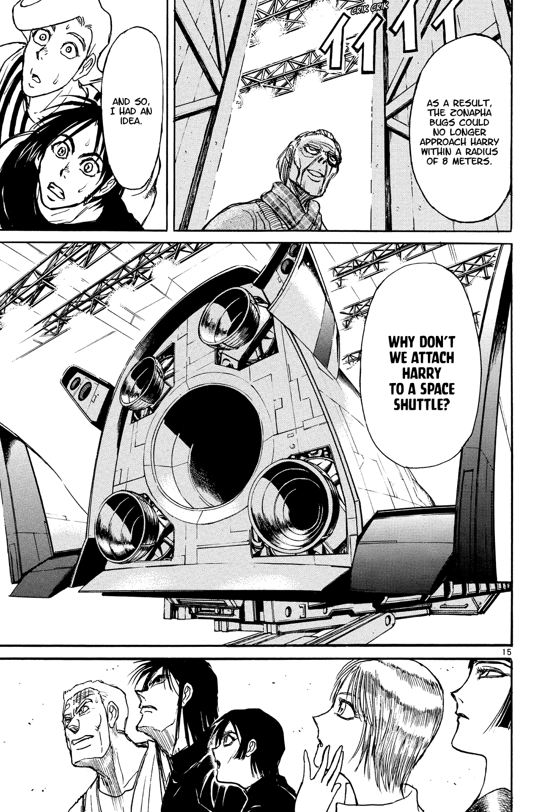 Karakuri Circus Chapter 398 page 15 - Chapter 398: Deus Ex Machina - Act 65 - Fou's Plan