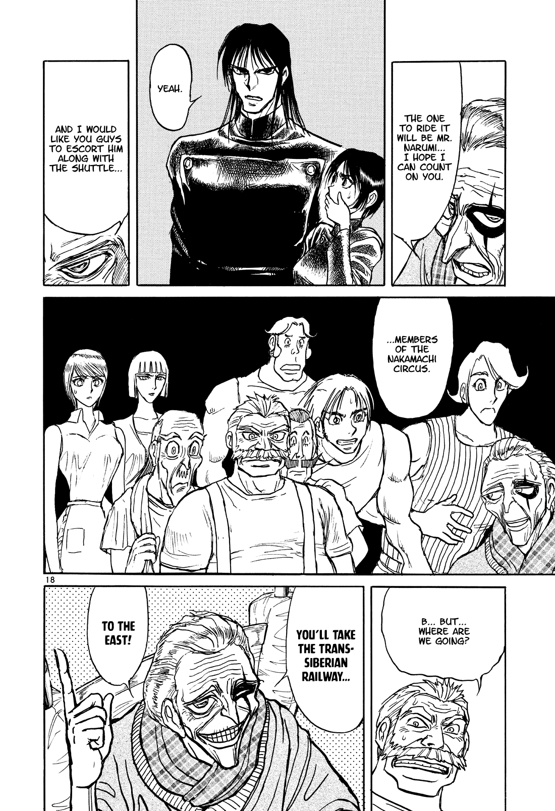 Karakuri Circus Chapter 398 page 17 - Chapter 398: Deus Ex Machina - Act 65 - Fou's Plan