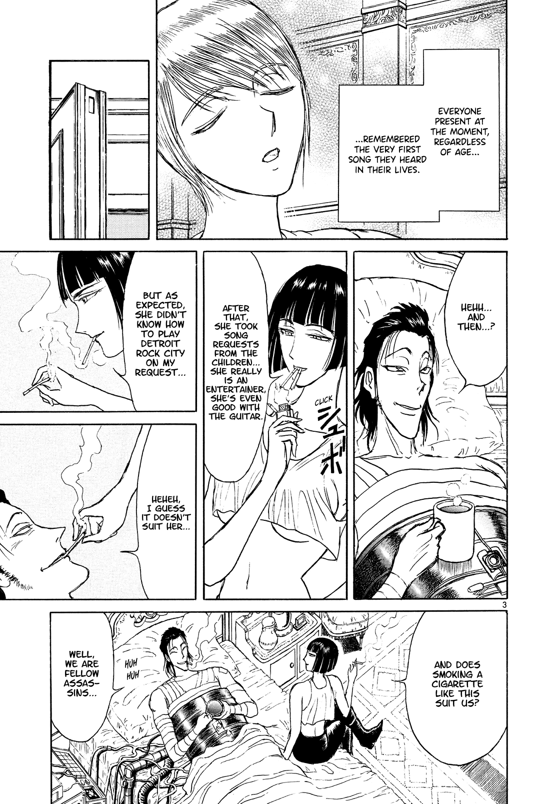 Karakuri Circus Chapter 398 page 3 - Chapter 398: Deus Ex Machina - Act 65 - Fou's Plan