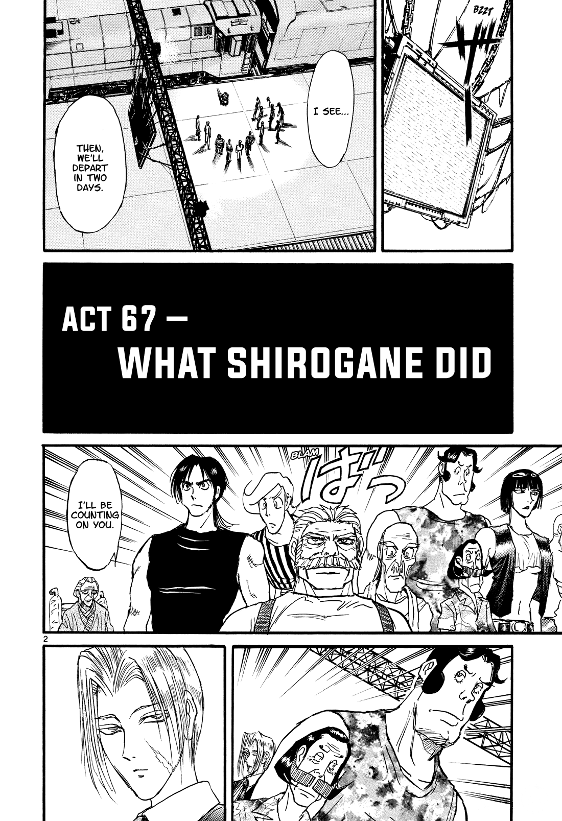 Karakuri Circus Chapter 400 page 2 - Chapter 400: Deus Ex Machina - Act 67 - What Shirogane Did