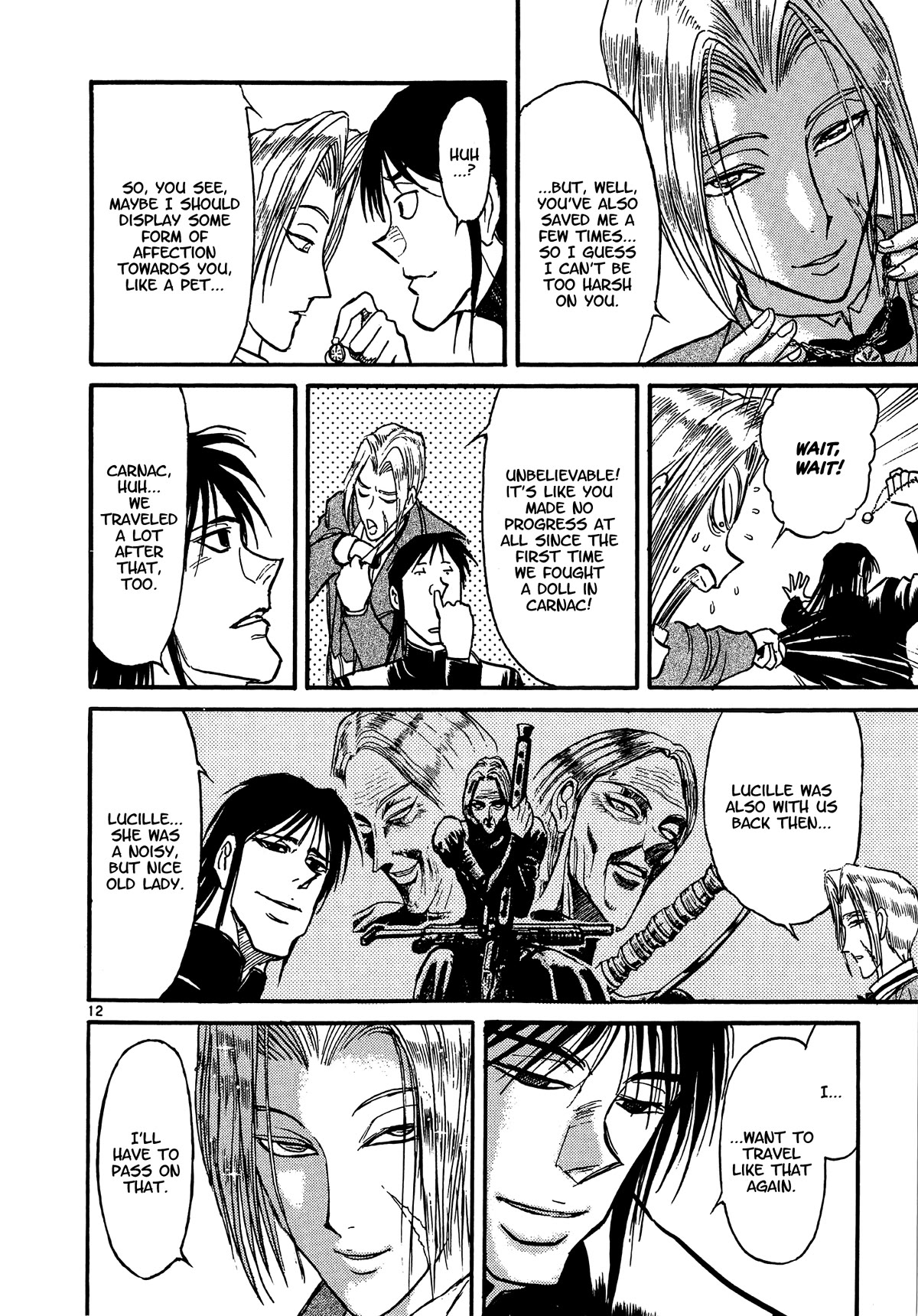 Karakuri Circus Chapter 401 page 12 - Chapter 401: Deus Ex Machina - Act 68 - The Day Before Departure