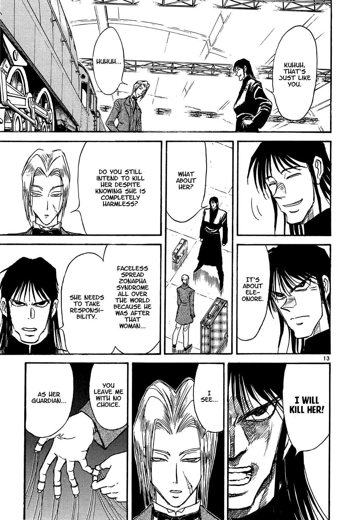 Karakuri Circus Chapter 401 page 13 - Chapter 401: Deus Ex Machina - Act 68 - The Day Before Departure