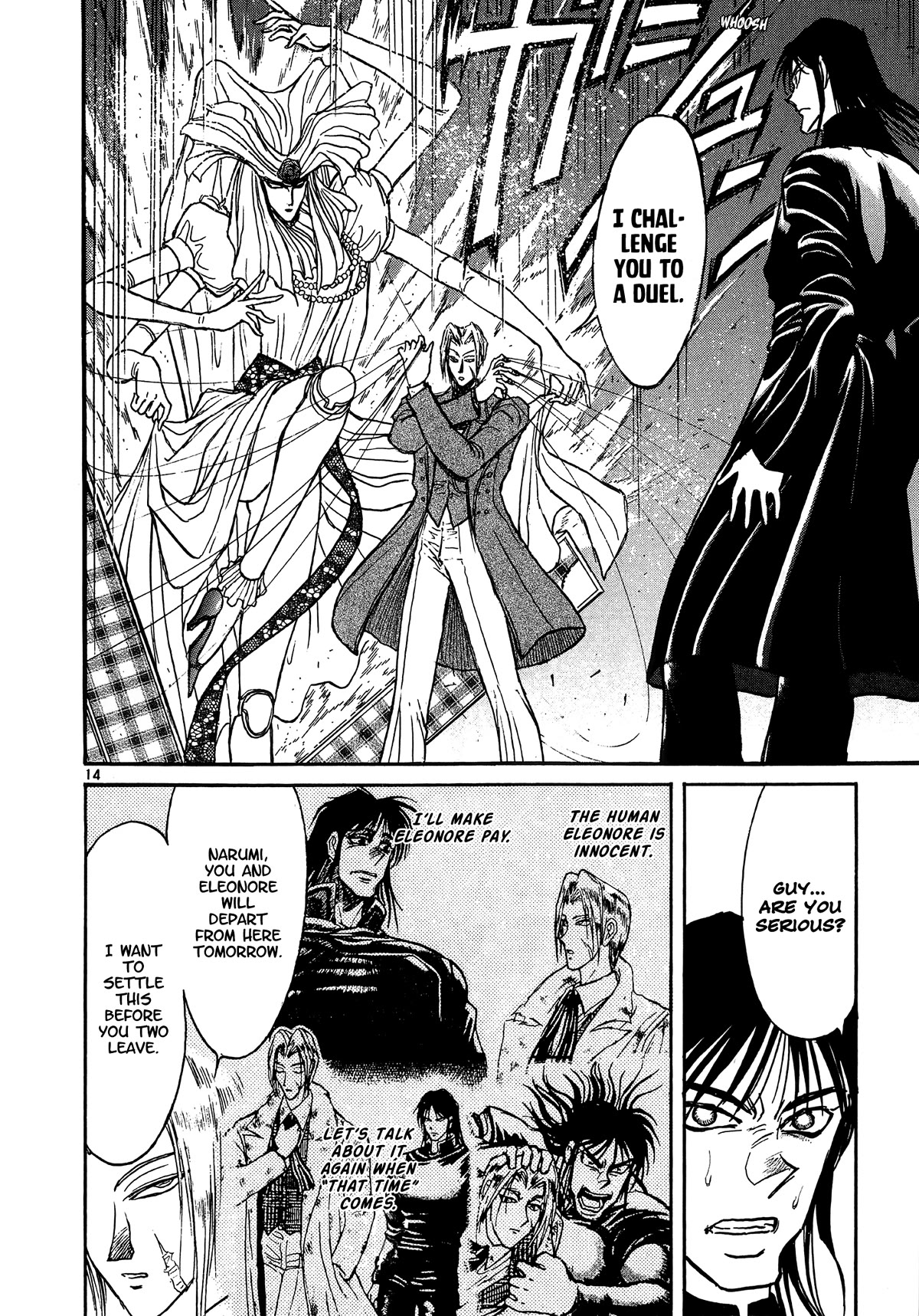 Karakuri Circus Chapter 401 page 14 - Chapter 401: Deus Ex Machina - Act 68 - The Day Before Departure