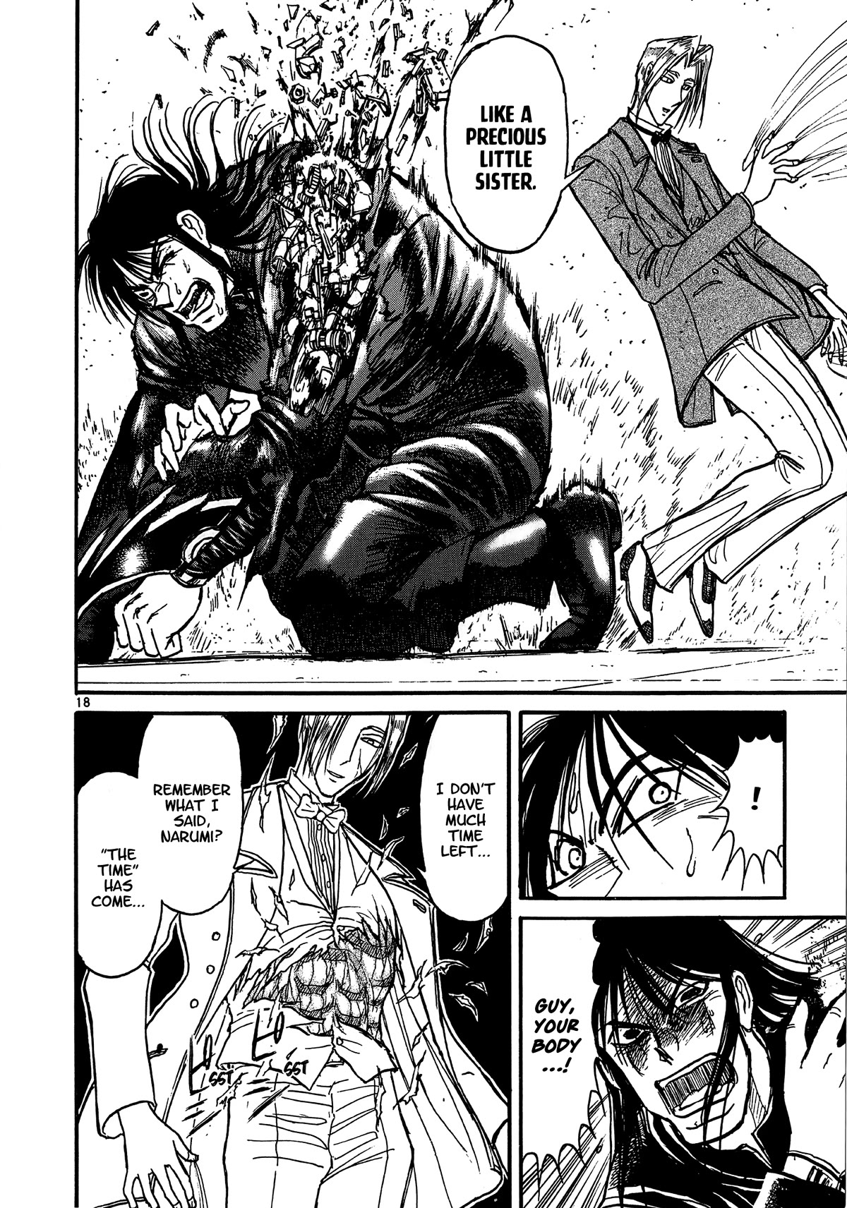 Karakuri Circus Chapter 401 page 18 - Chapter 401: Deus Ex Machina - Act 68 - The Day Before Departure