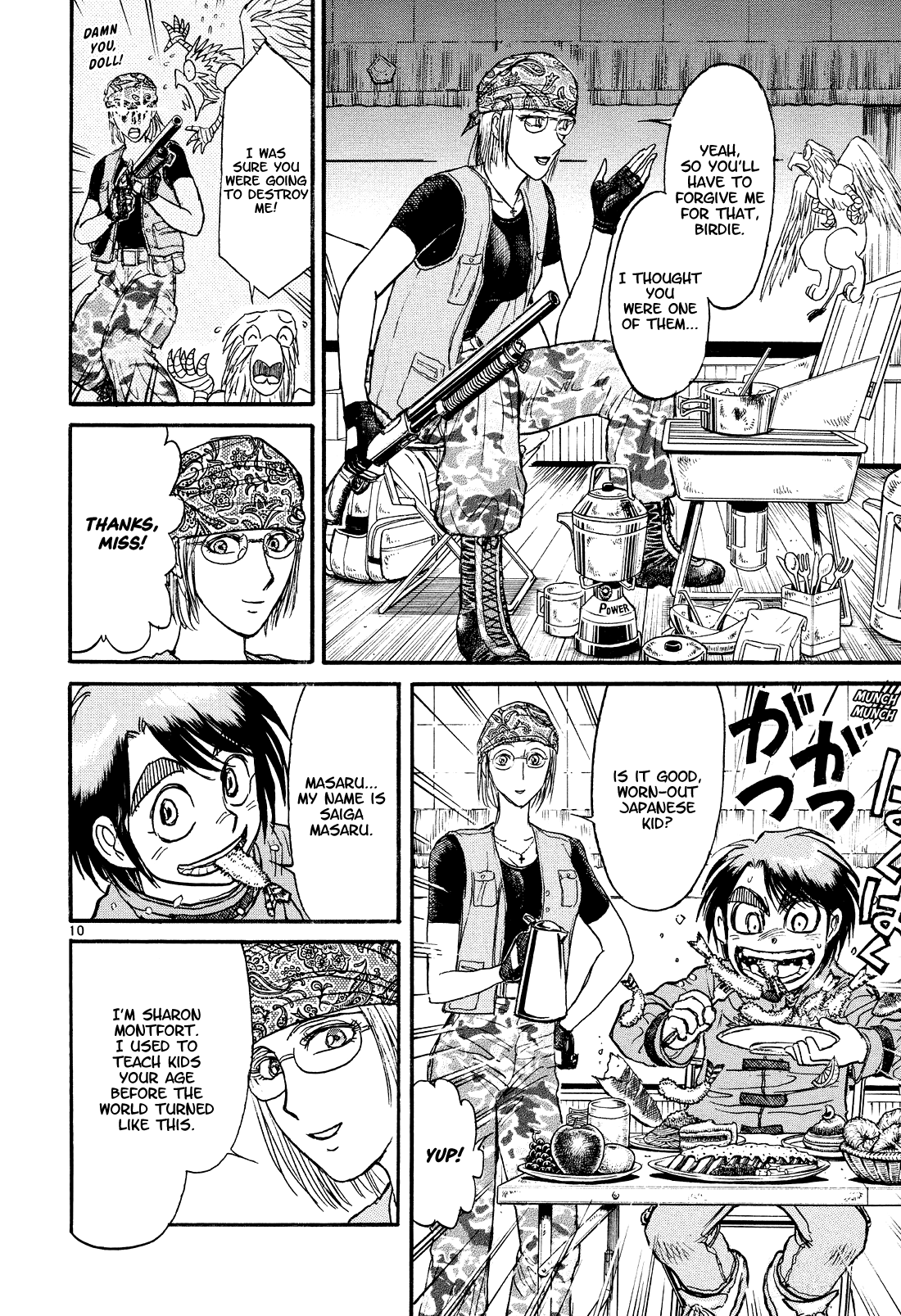 Karakuri Circus Chapter 402 page 10 - Chapter 402: Deus Ex Machina - Act 69 - The Night Before Departure