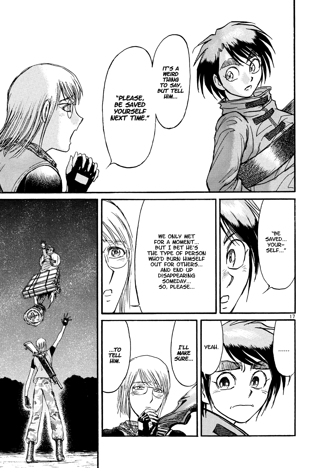 Karakuri Circus Chapter 402 page 17 - Chapter 402: Deus Ex Machina - Act 69 - The Night Before Departure