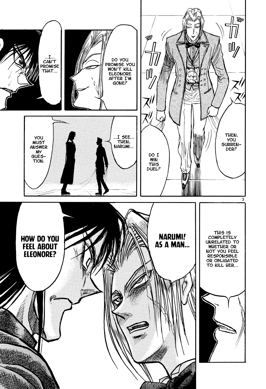 Karakuri Circus Chapter 402 page 3 - Chapter 402: Deus Ex Machina - Act 69 - The Night Before Departure