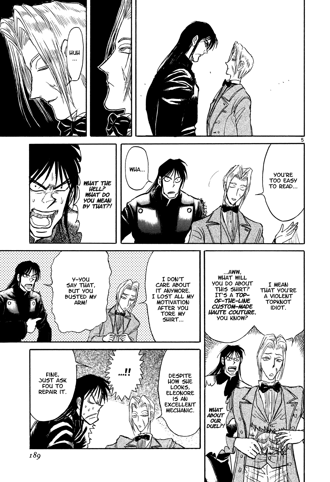 Karakuri Circus Chapter 402 page 5 - Chapter 402: Deus Ex Machina - Act 69 - The Night Before Departure