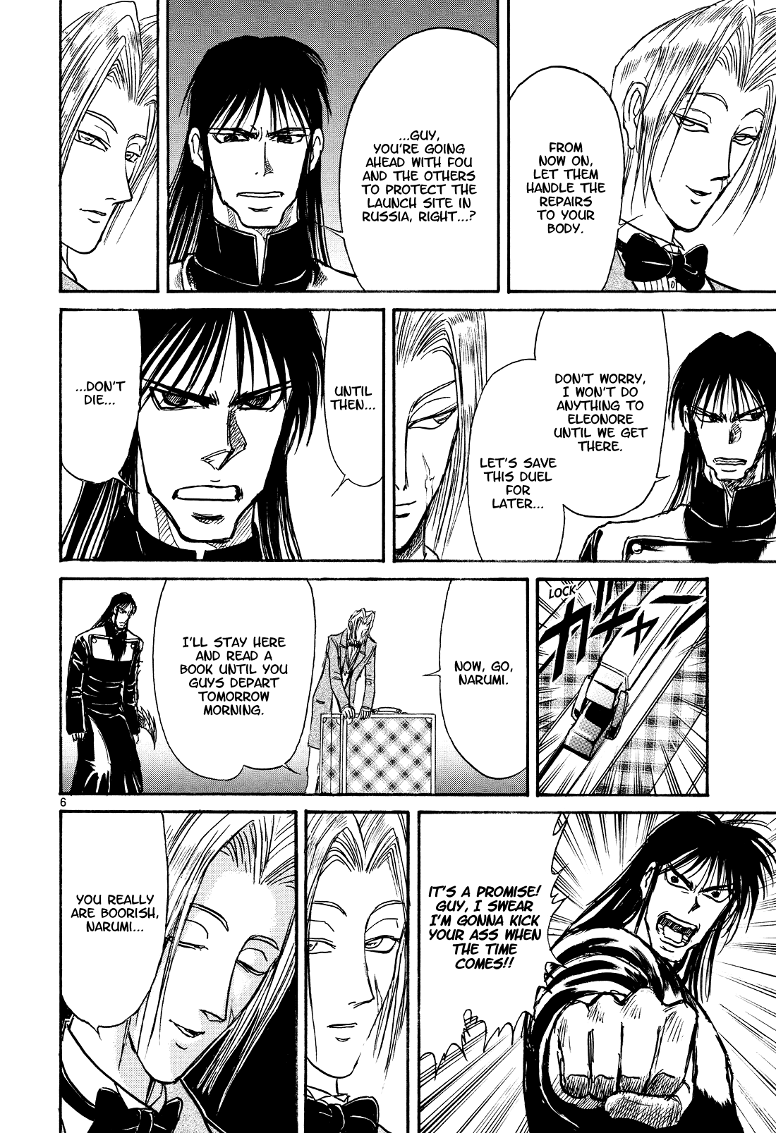 Karakuri Circus Chapter 402 page 6 - Chapter 402: Deus Ex Machina - Act 69 - The Night Before Departure