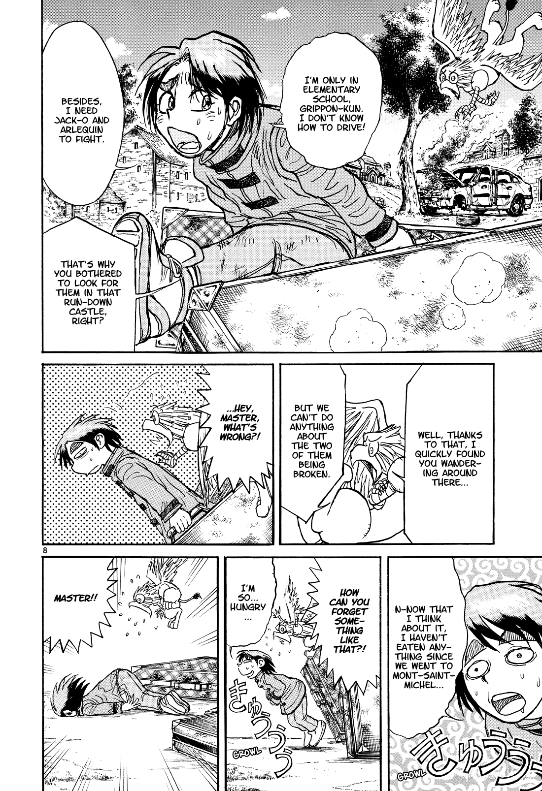 Karakuri Circus Chapter 402 page 8 - Chapter 402: Deus Ex Machina - Act 69 - The Night Before Departure