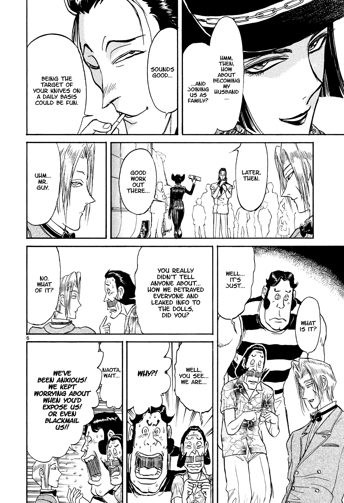 Karakuri Circus Chapter 403 page 5 - Chapter 403: Deus Ex Machina - Act 70 - Departure