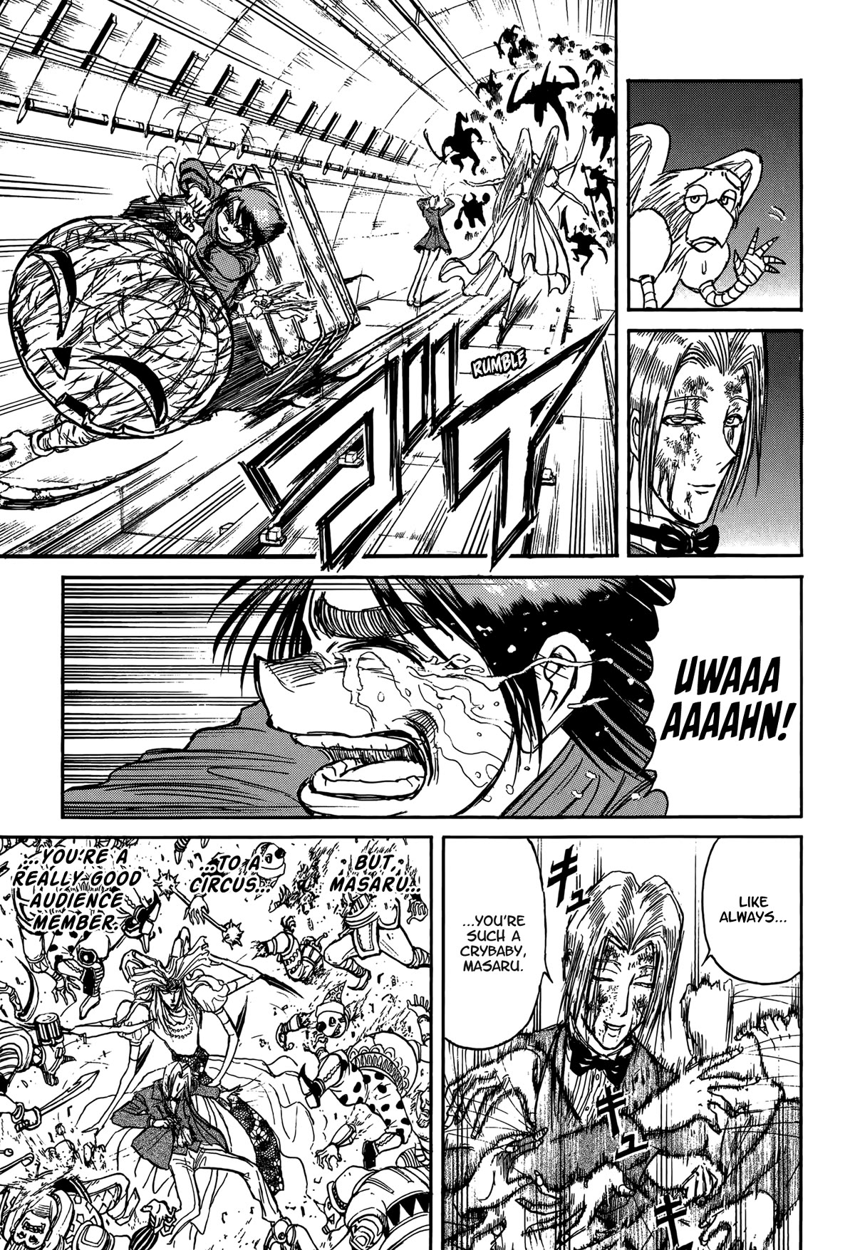 Karakuri Circus Chapter 404 page 10 - Chapter 404: Deus Ex Machina - Act 71 - Pietà