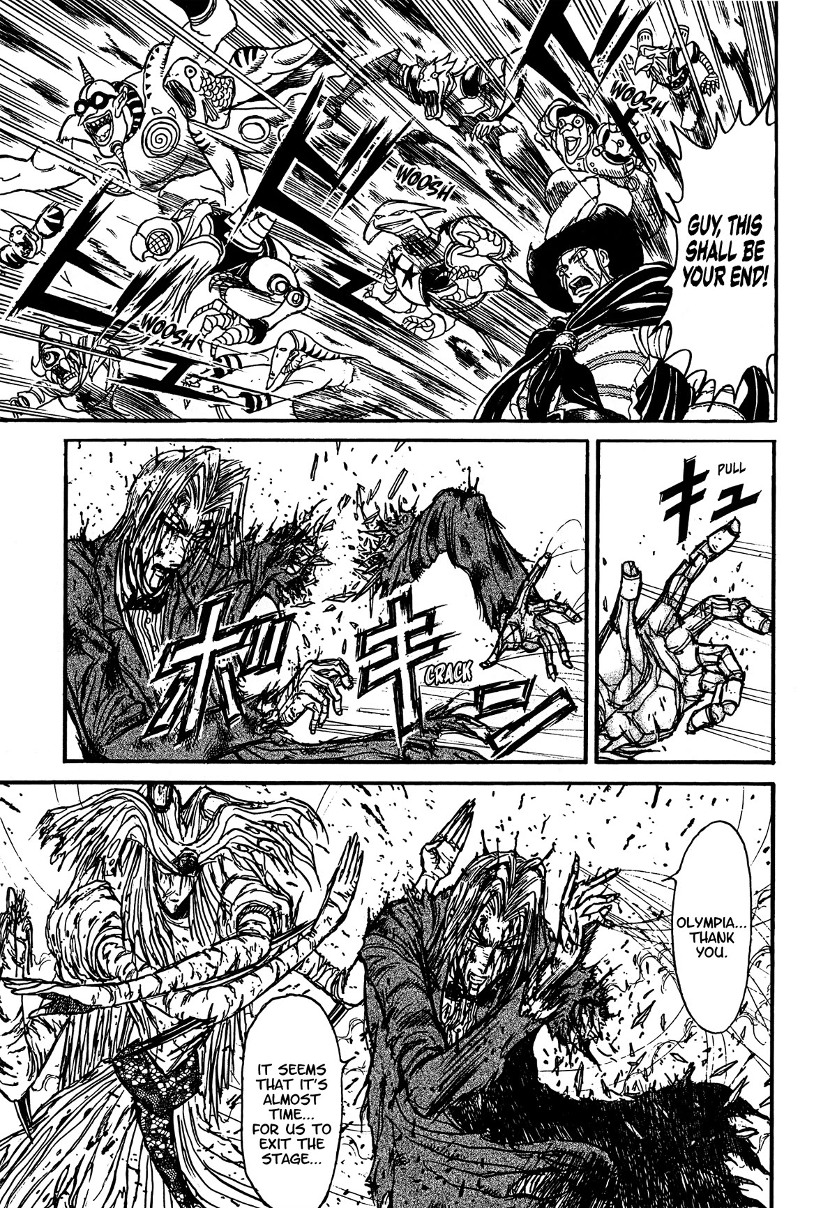 Karakuri Circus Chapter 404 page 14 - Chapter 404: Deus Ex Machina - Act 71 - Pietà