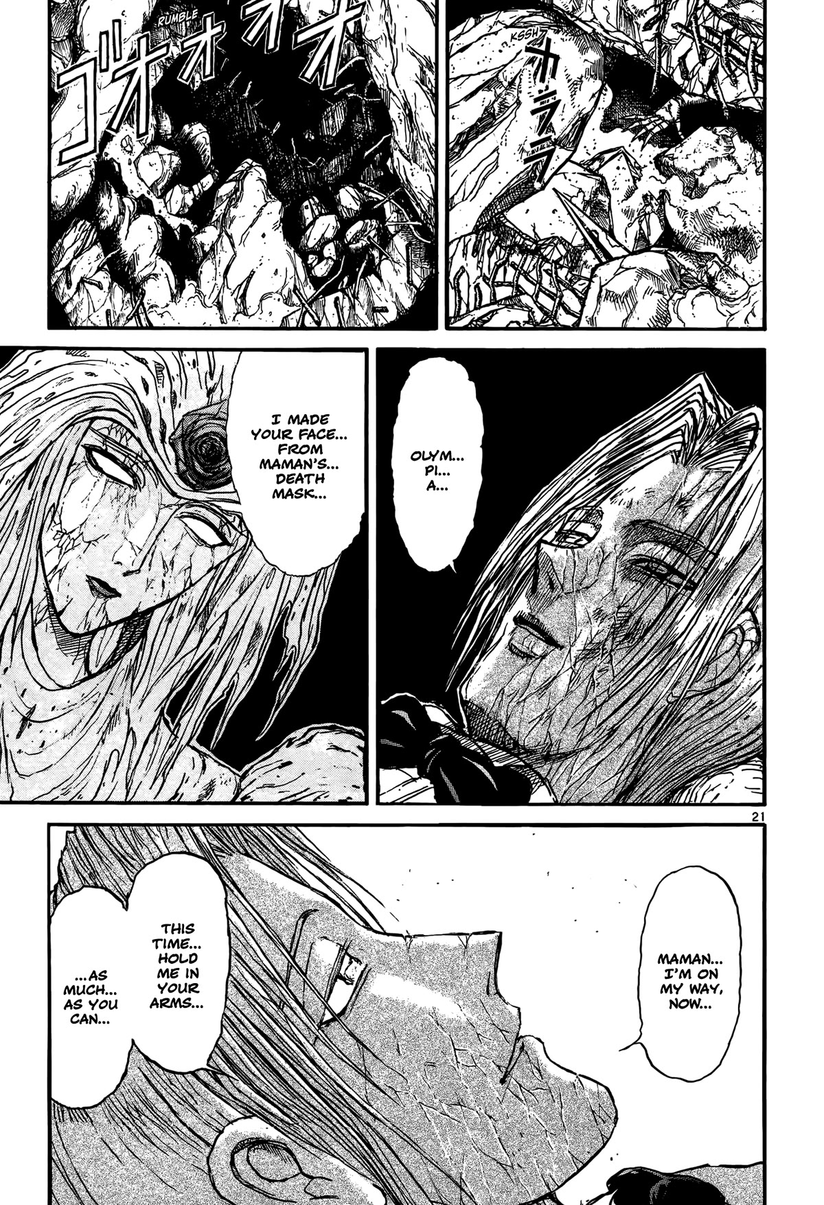 Karakuri Circus Chapter 404 page 19 - Chapter 404: Deus Ex Machina - Act 71 - Pietà