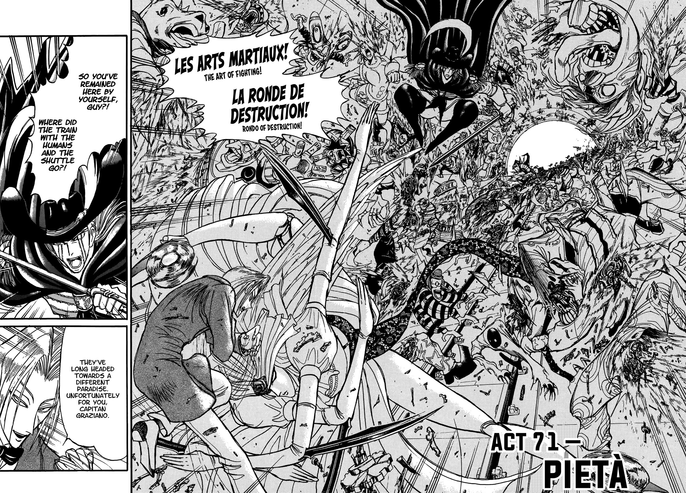 Karakuri Circus Chapter 404 page 2 - Chapter 404: Deus Ex Machina - Act 71 - Pietà