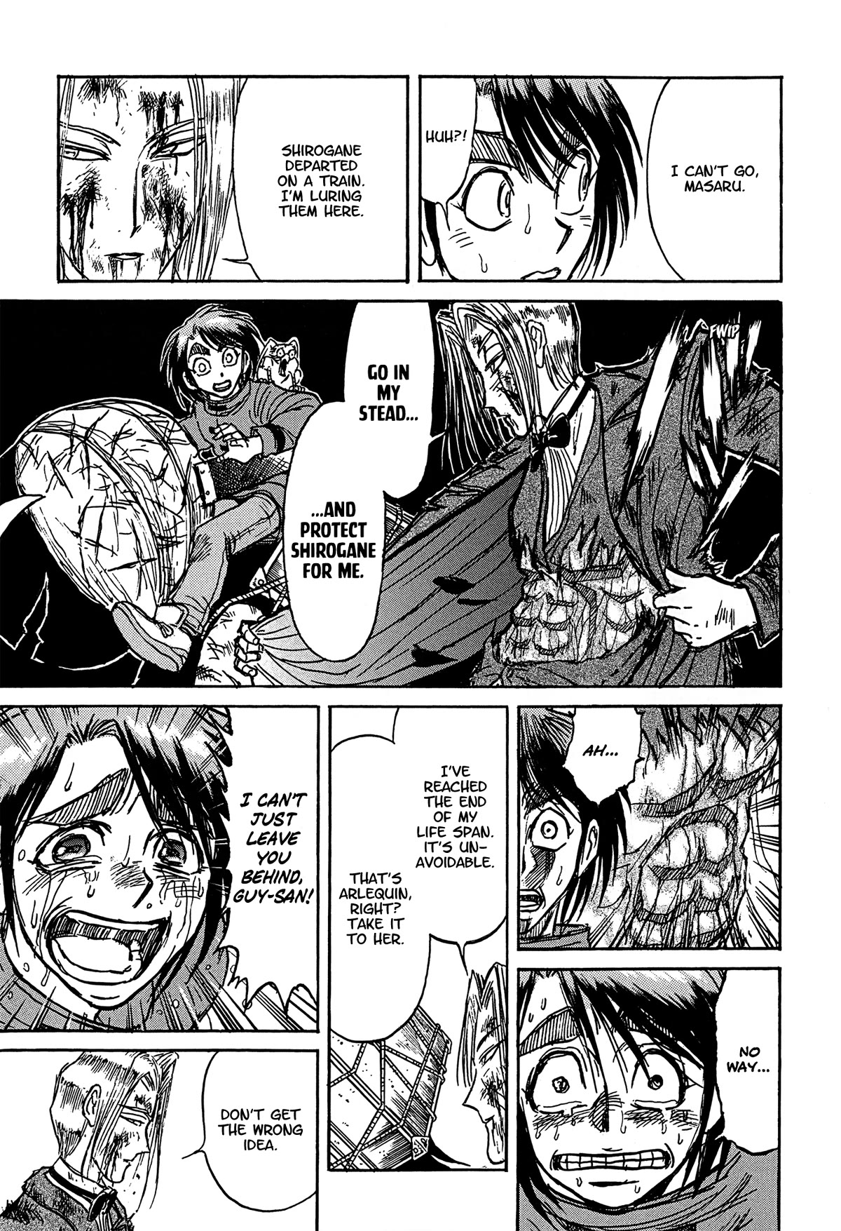 Karakuri Circus Chapter 404 page 8 - Chapter 404: Deus Ex Machina - Act 71 - Pietà