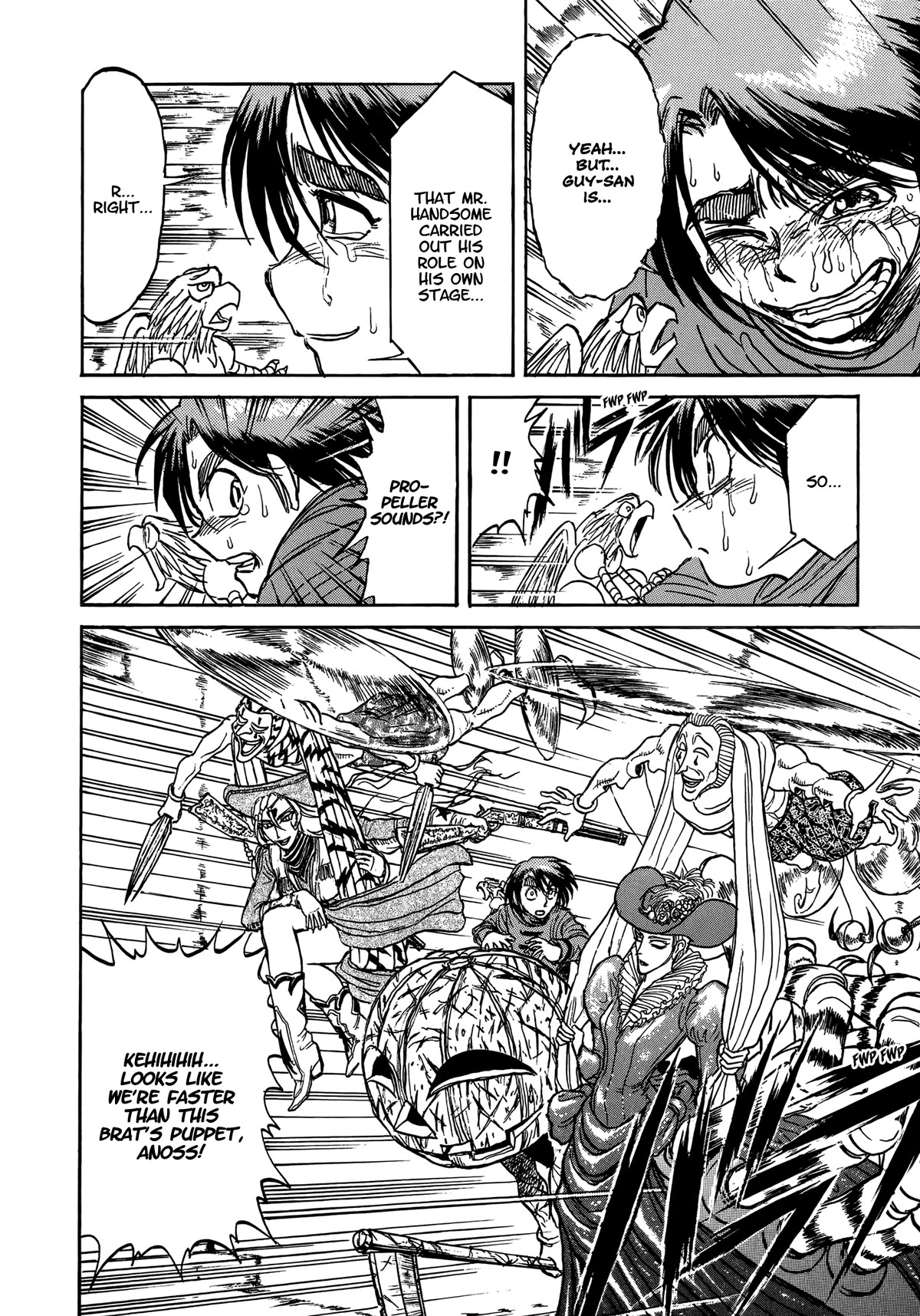 Karakuri Circus Chapter 405 page 12 - Chapter 405: Deus Ex Machina - Act 72 - Prelude to the Pursuit