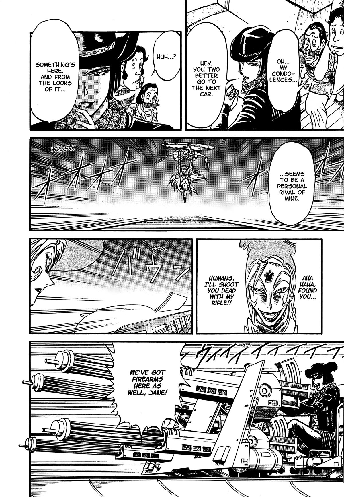 Karakuri Circus Chapter 405 page 18 - Chapter 405: Deus Ex Machina - Act 72 - Prelude to the Pursuit