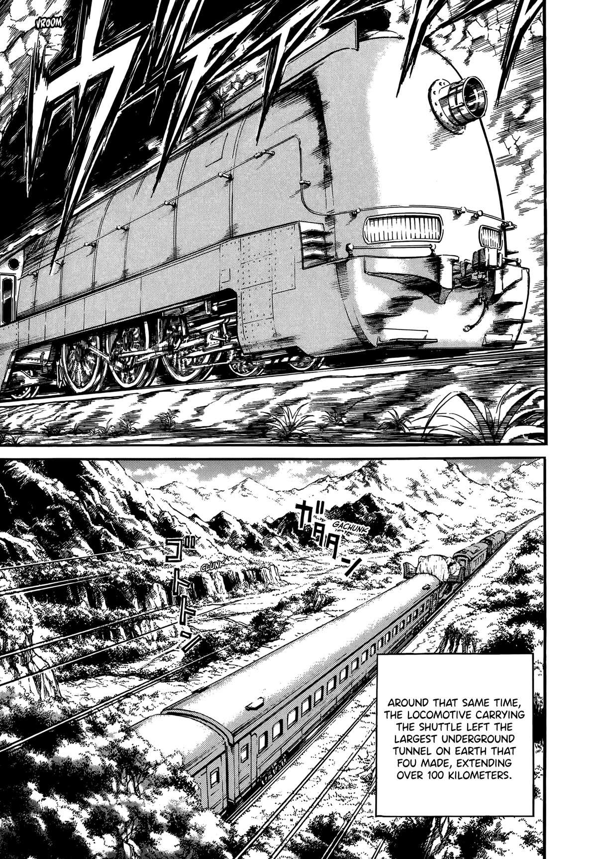 Karakuri Circus Chapter 405 page 3 - Chapter 405: Deus Ex Machina - Act 72 - Prelude to the Pursuit