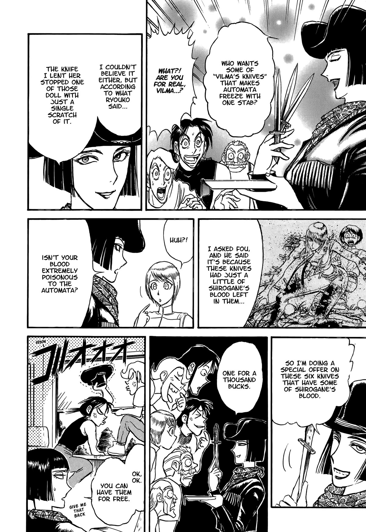 Karakuri Circus Chapter 405 page 6 - Chapter 405: Deus Ex Machina - Act 72 - Prelude to the Pursuit